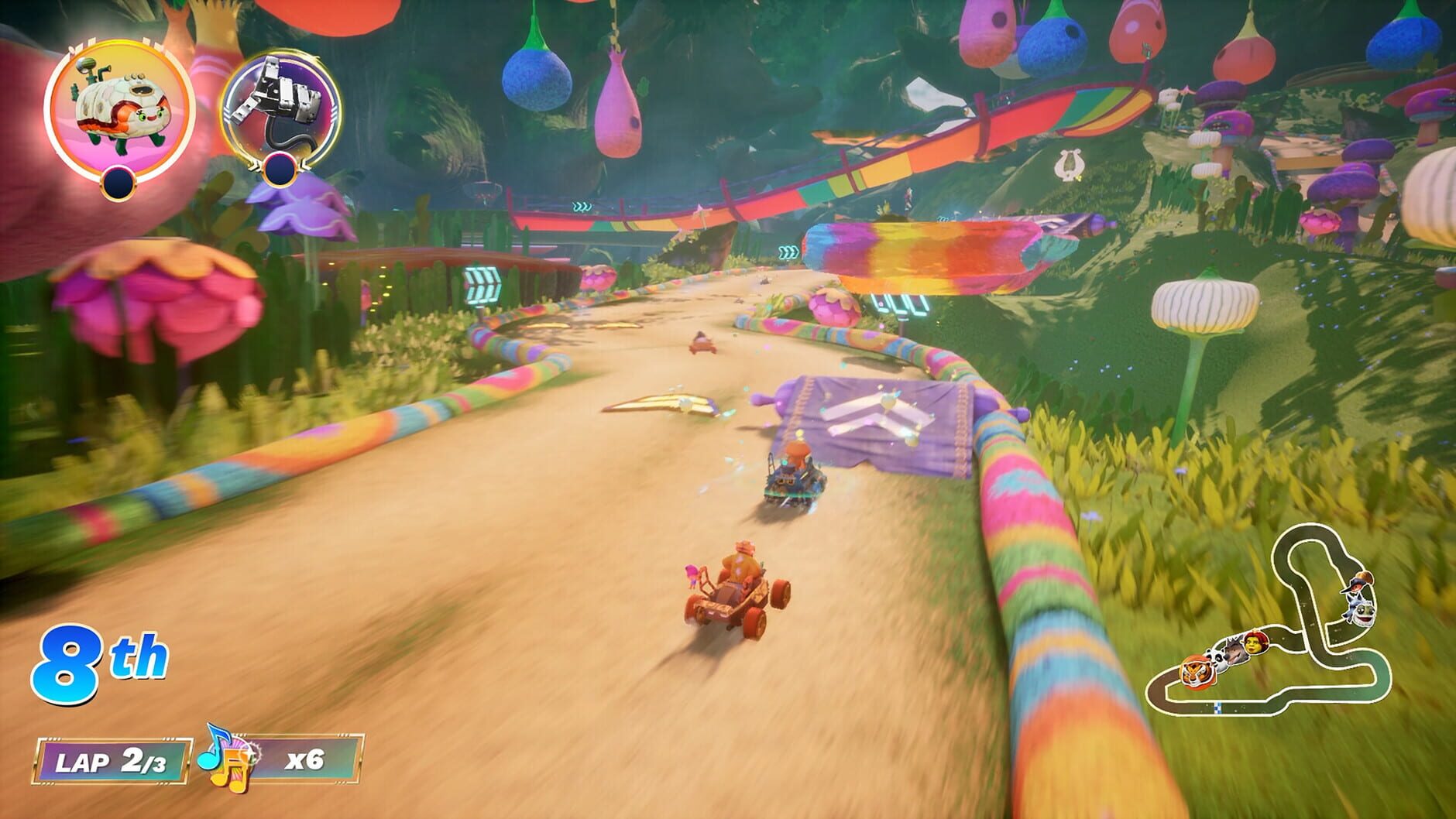 Screenshot for DreamWorks All-Star Kart Racing