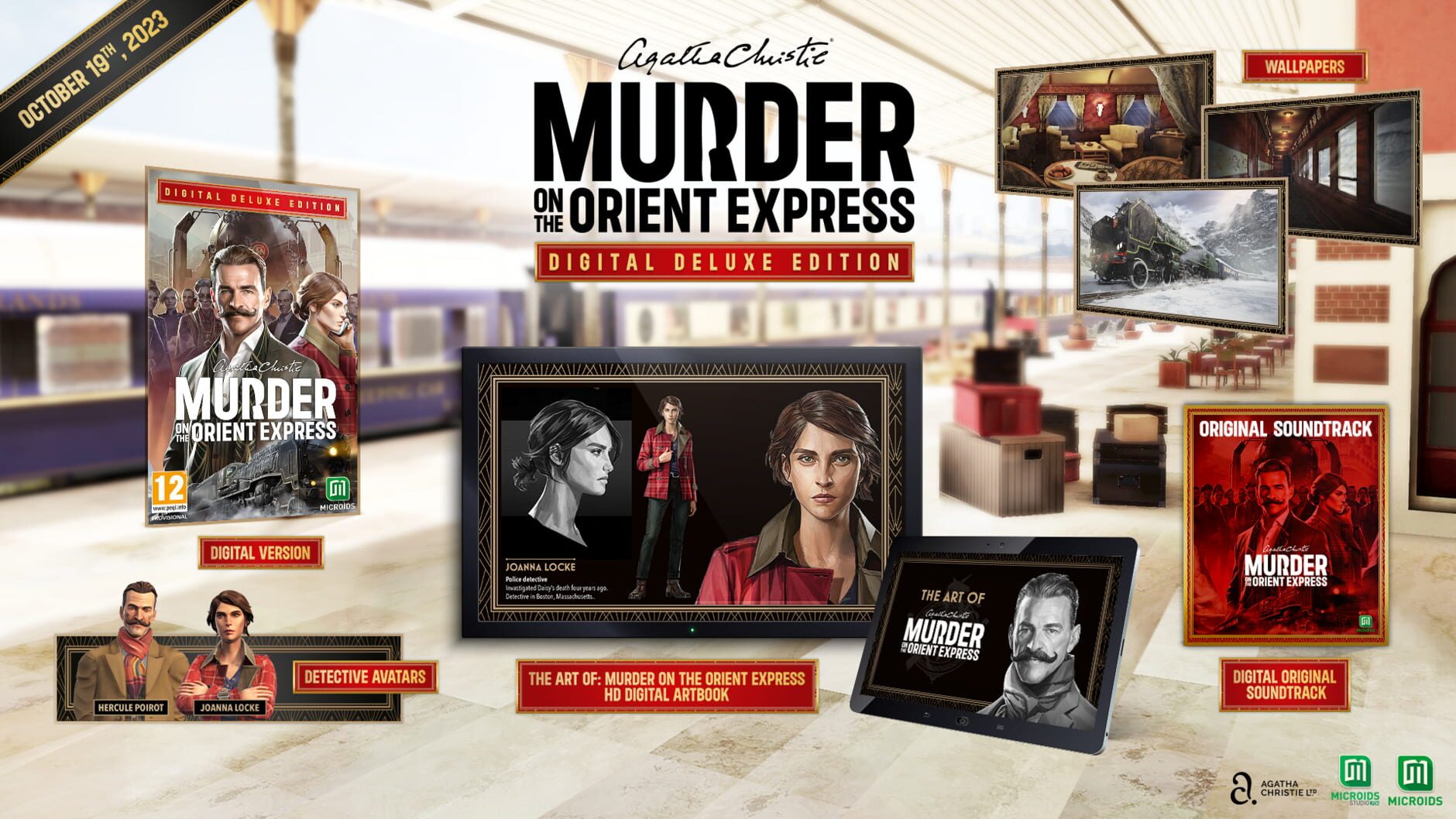 Screenshot for Agatha Christie: Murder on the Orient Express - Deluxe Edition