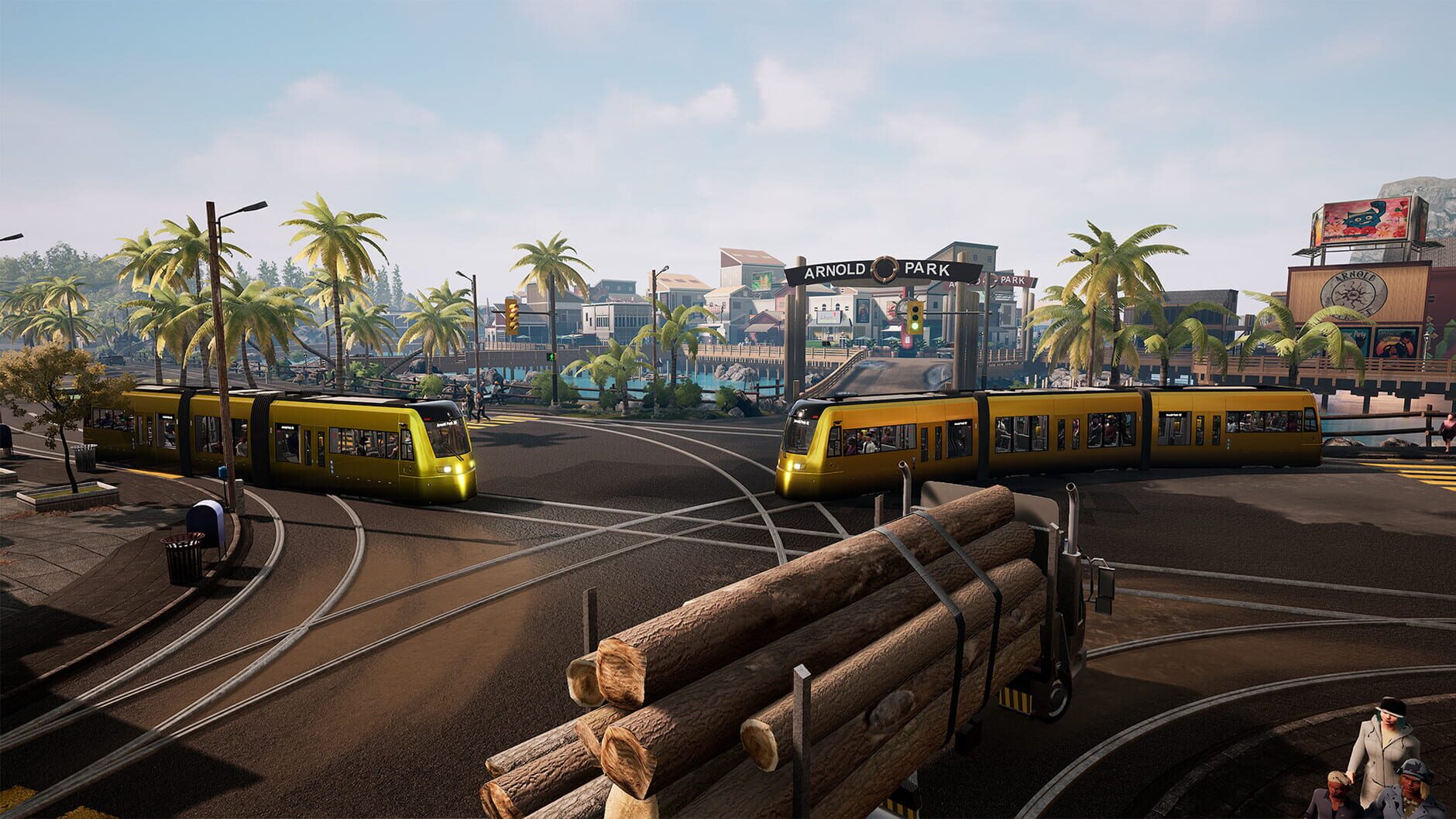 Tram Simulator Urban Transit screenshot 2