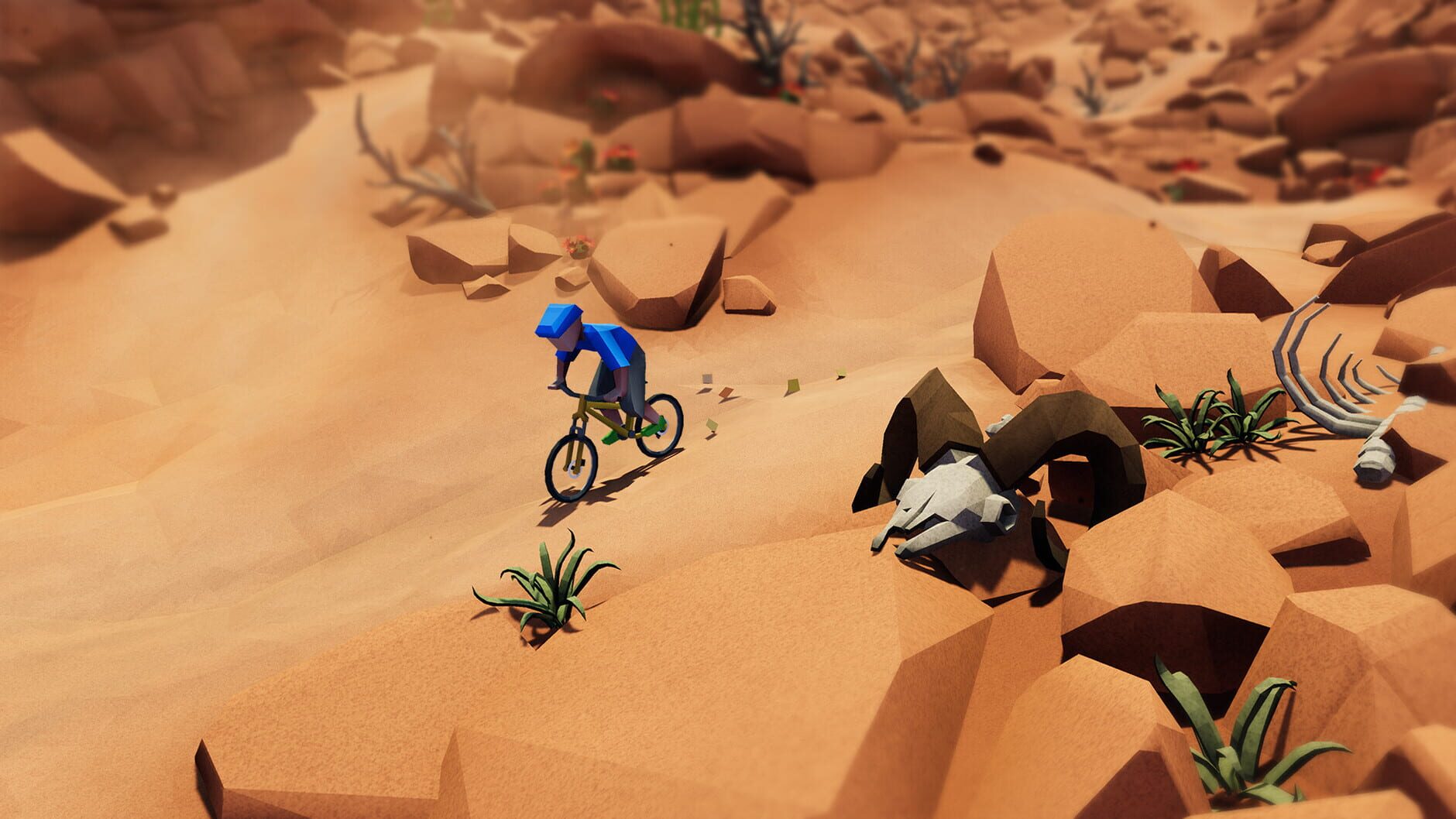 Screenshot for Lonely Mountains: Downhill - Rivera's Revenge