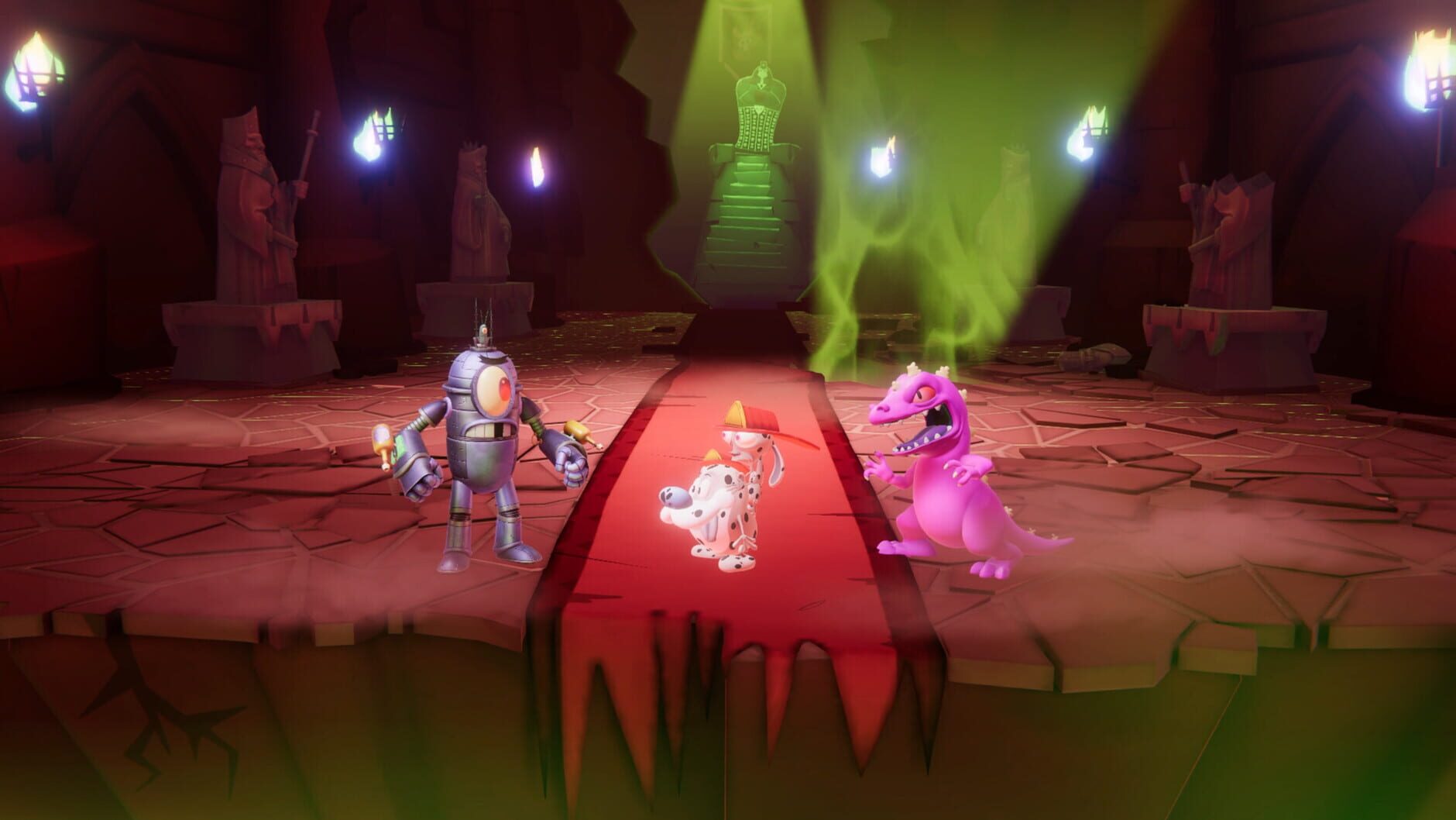 Screenshot for Nickelodeon All-Star Brawl 2: Costume Pack