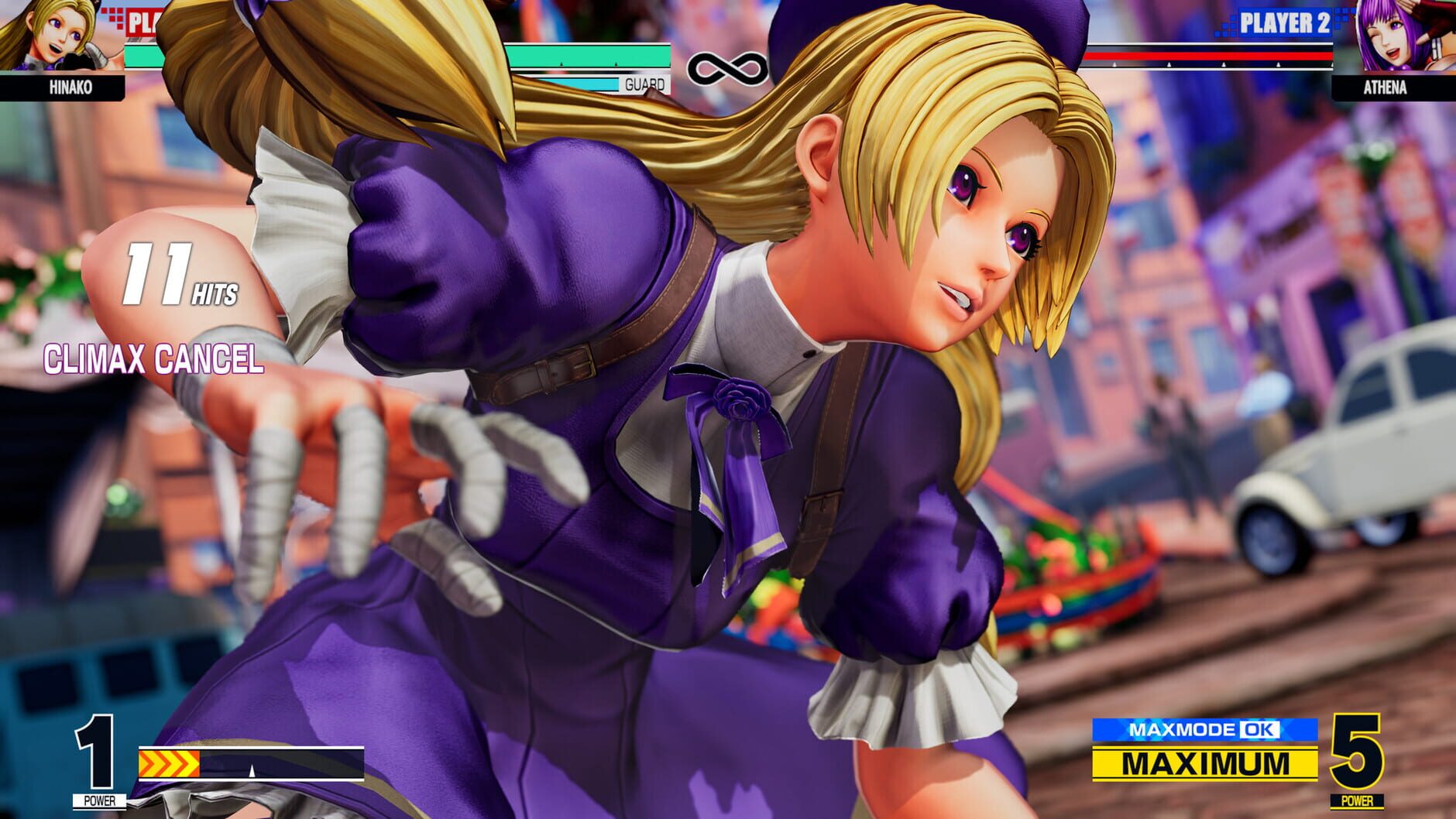 Screenshot for The King Of Fighters XV: Character - Hinako Shijo