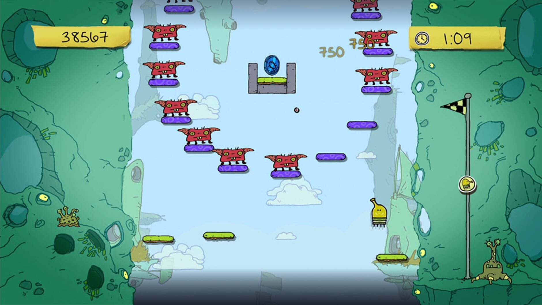 Screenshot for Doodle Jump for Kinect