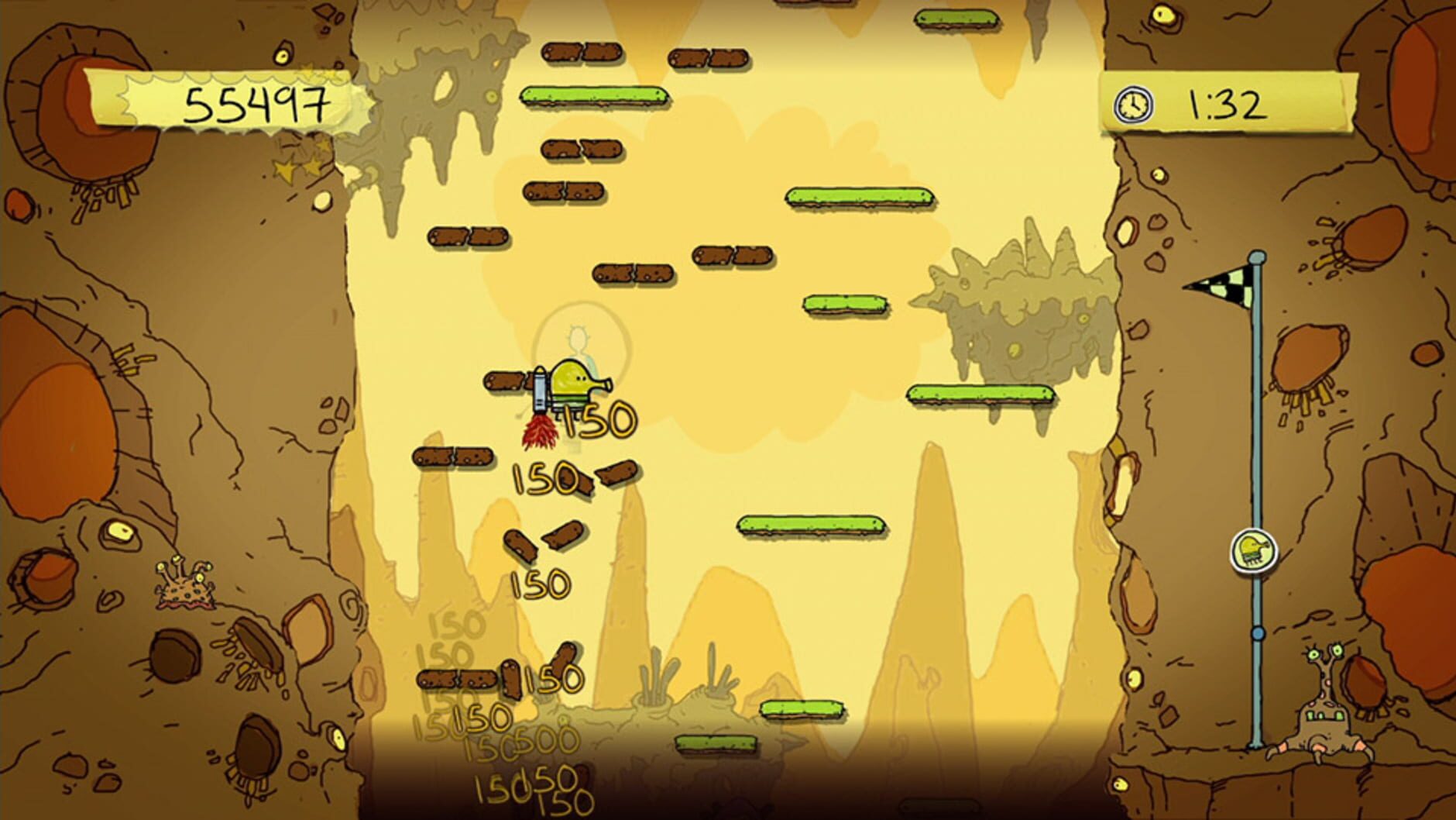 Screenshot for Doodle Jump for Kinect