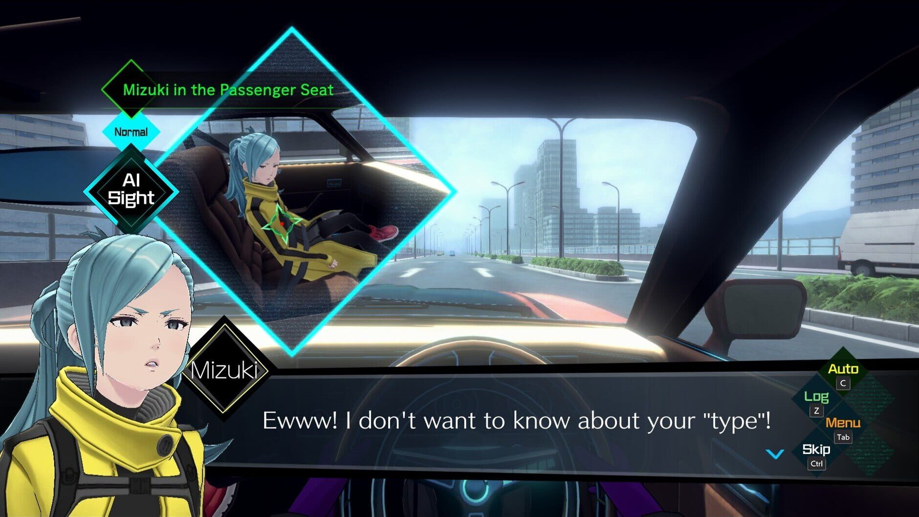 Screenshot for AI: The Somnium Files