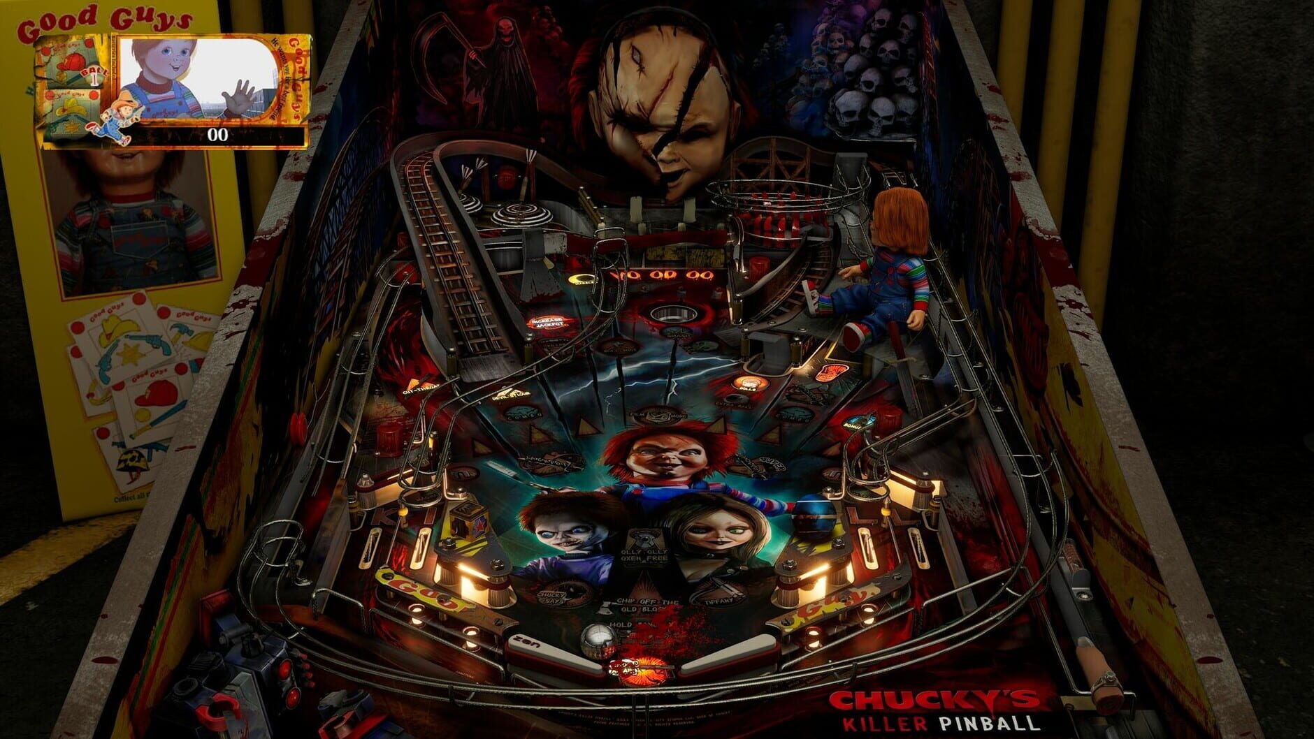 Screenshot for Pinball M: Chucky's Killer Pinball