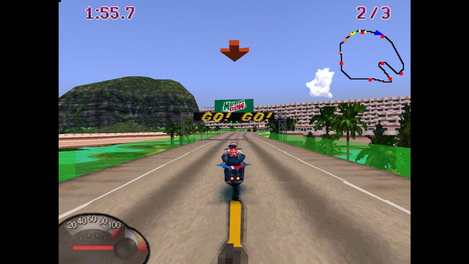 Screenshot for Jet Moto