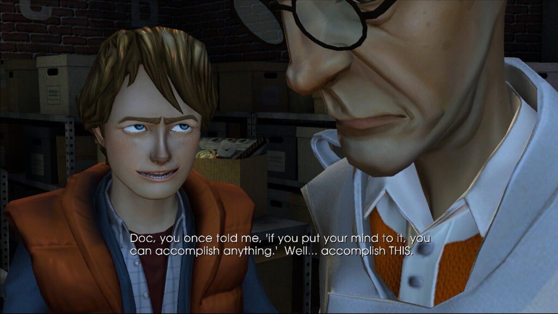 Screenshot for Back to the Future: The Game - Episode 3: Citizen Brown