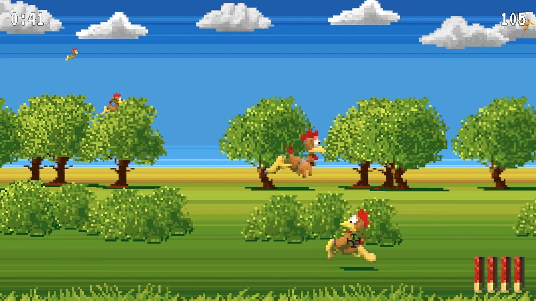 Screenshot for Moorhuhn Invasion: Crazy Chicken Invasion