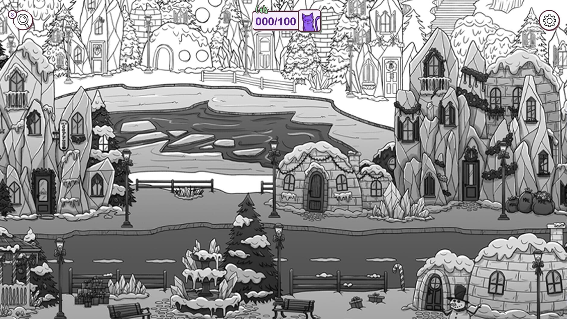 Screenshot for Hidden Cats in Santa's Realm