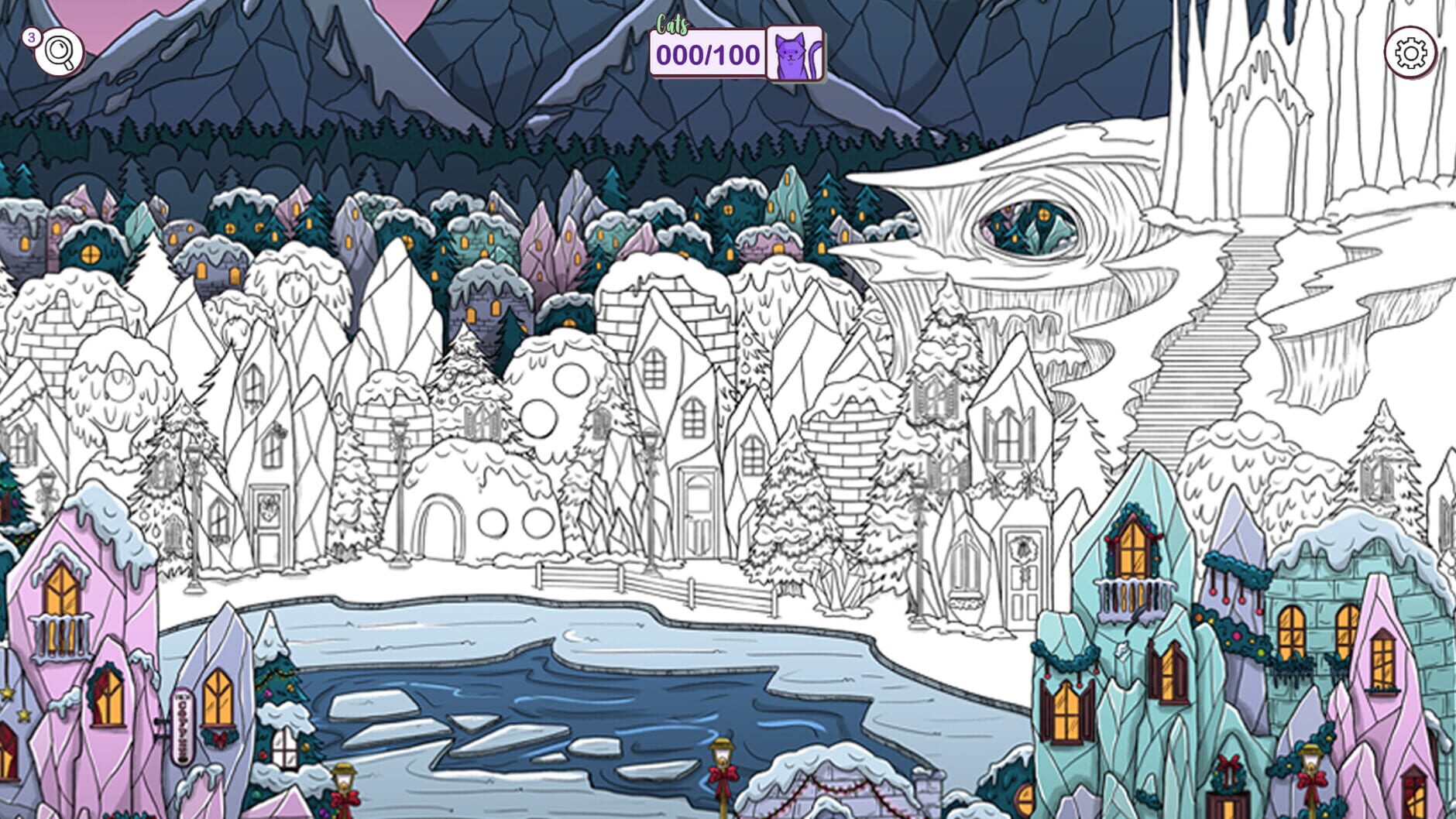 Screenshot for Hidden Cats in Santa's Realm