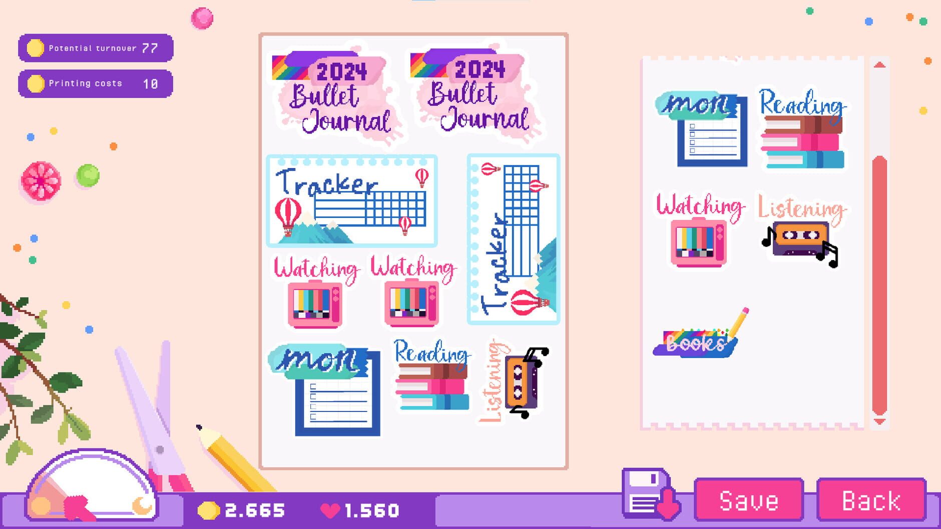 Screenshot for Sticky Business: Plan With Me
