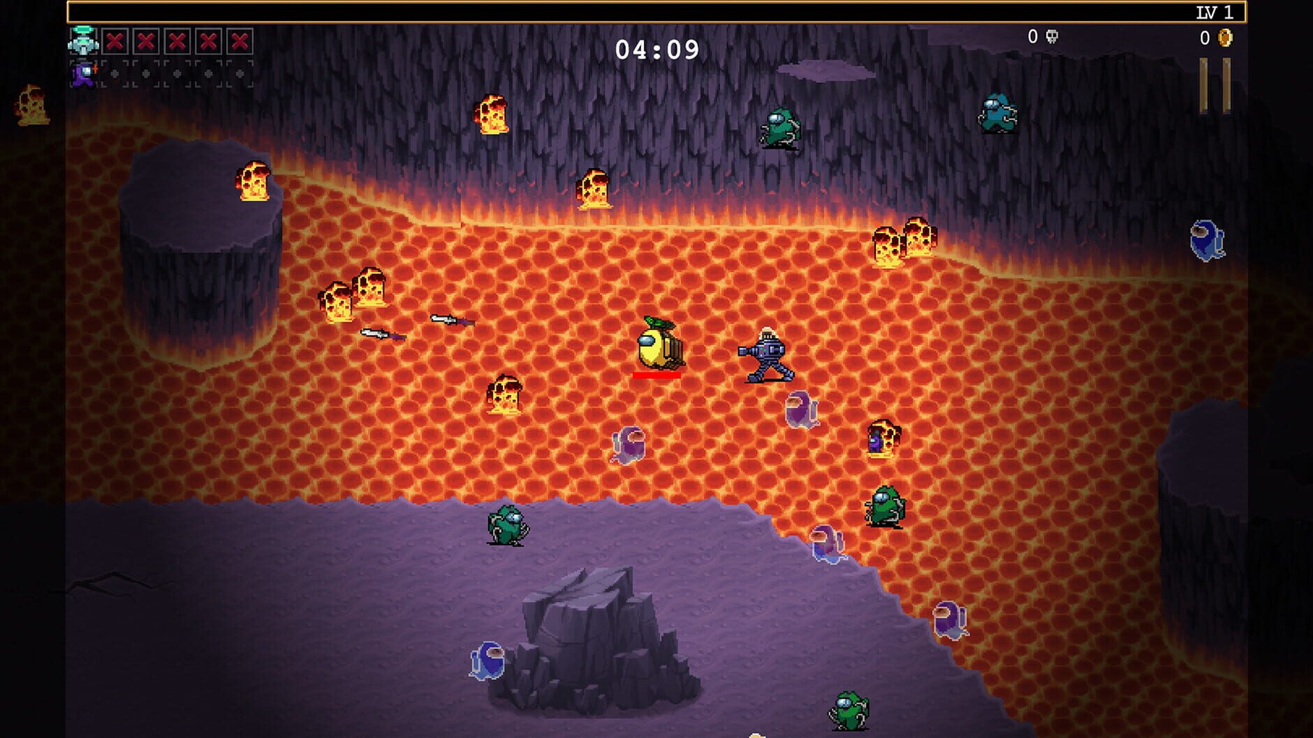 Screenshot for Vampire Survivors: Emergency Meeting