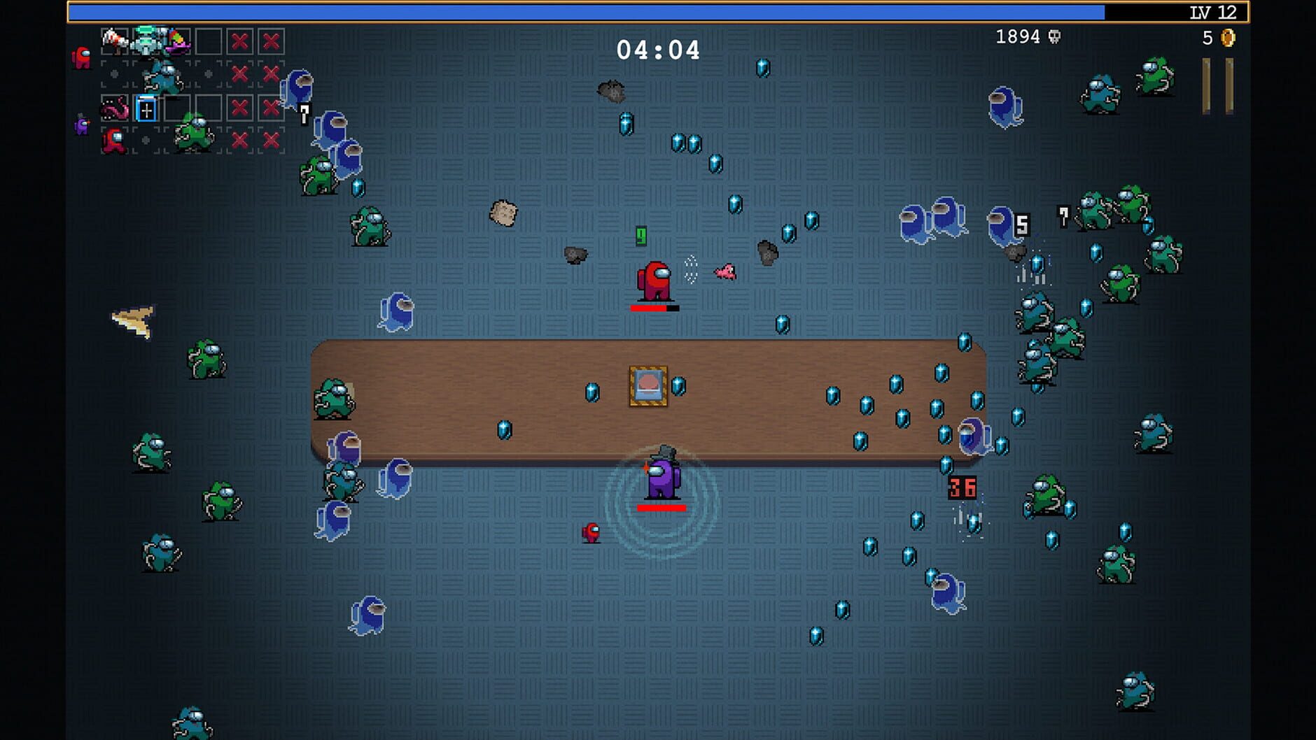 Screenshot for Vampire Survivors: Emergency Meeting