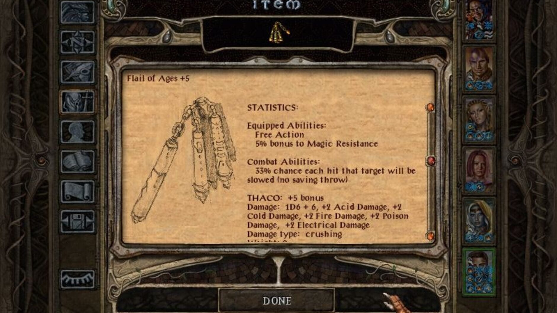 Screenshot for Baldur's Gate II: Throne of Bhaal