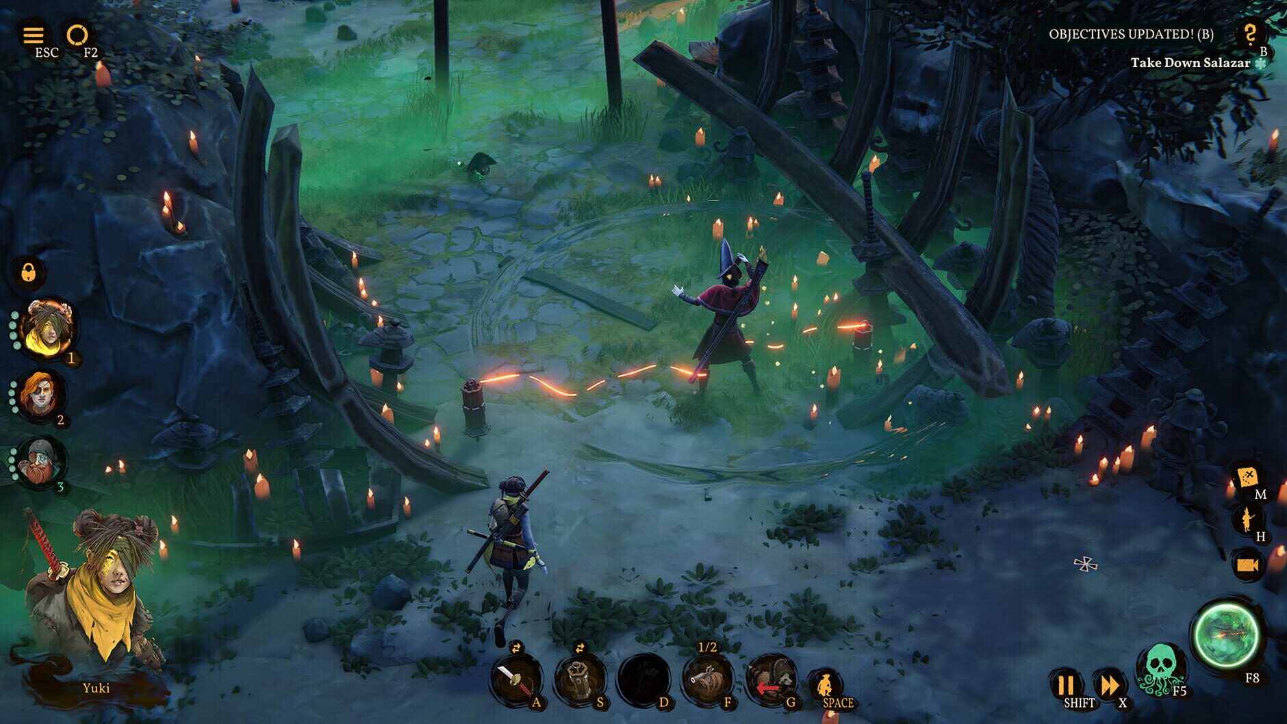 Screenshot for Shadow Gambit: Yuki's Wish