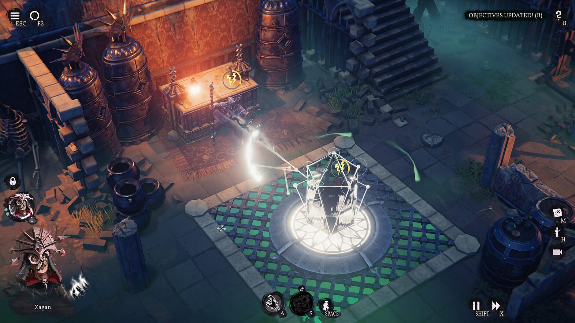 Screenshot for Shadow Gambit: Zagan's Ritual