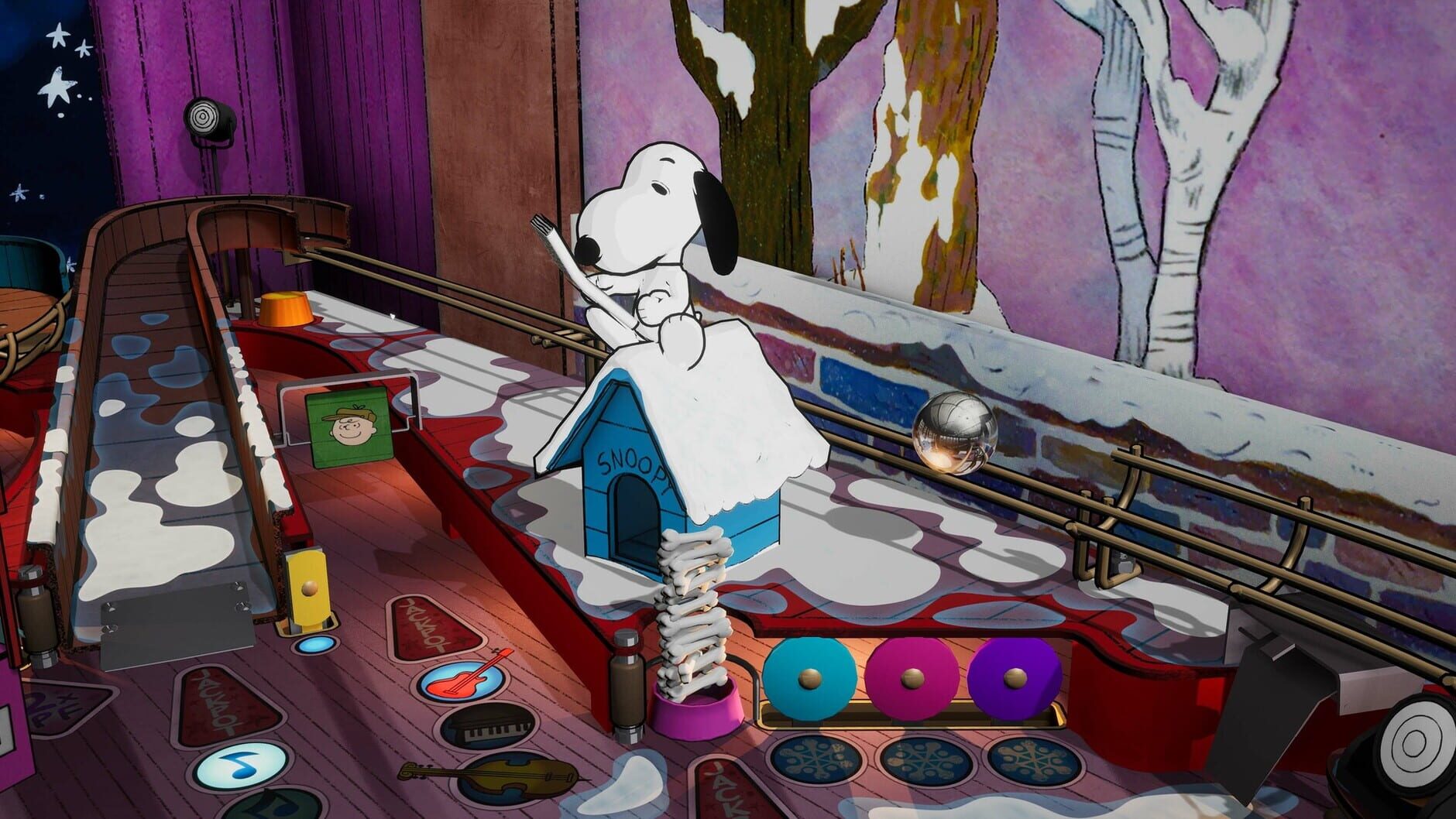 Screenshot for Pinball FX: A Charlie Brown Christmas Pinball