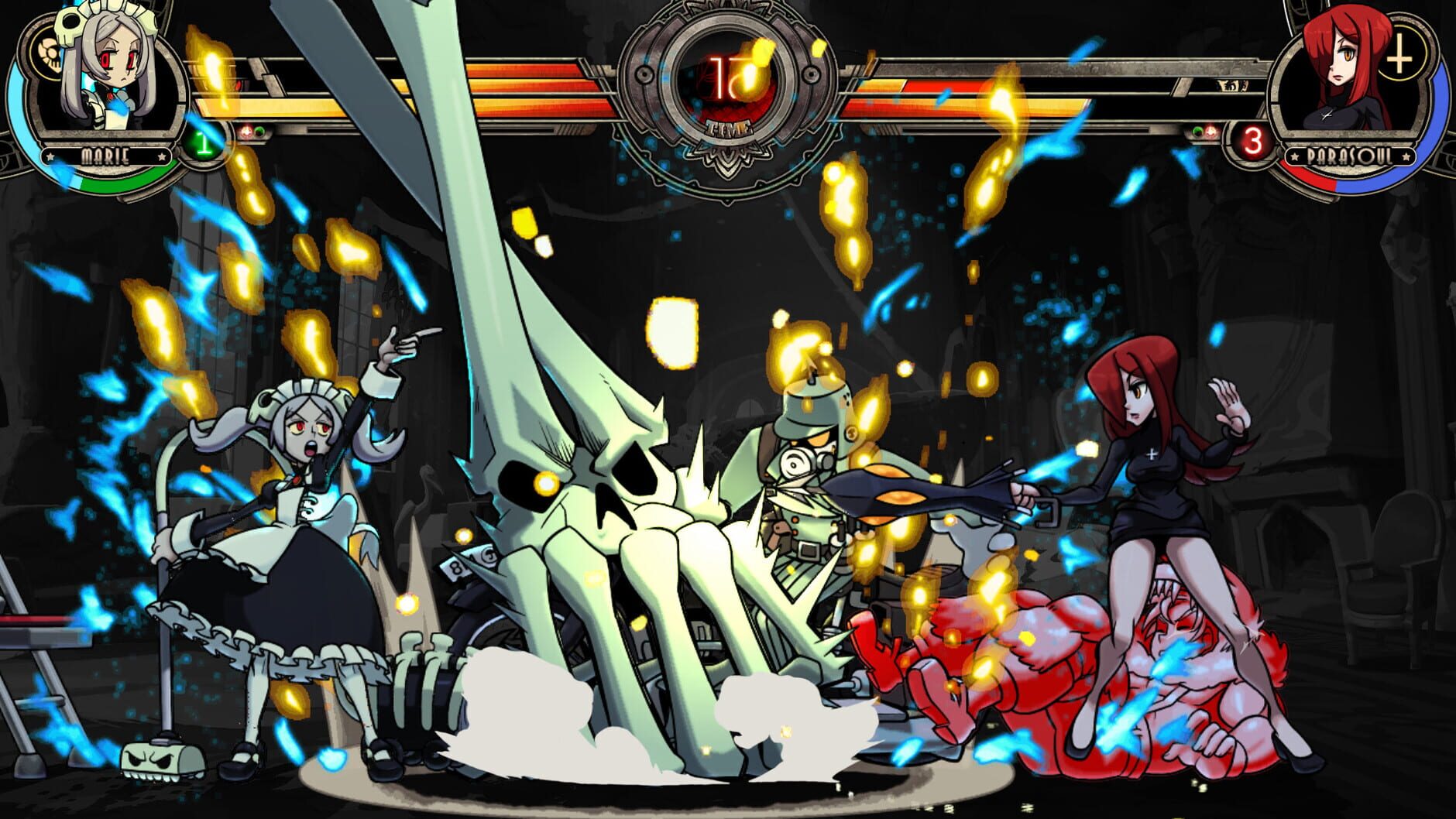 Screenshot for Skullgirls: Marie