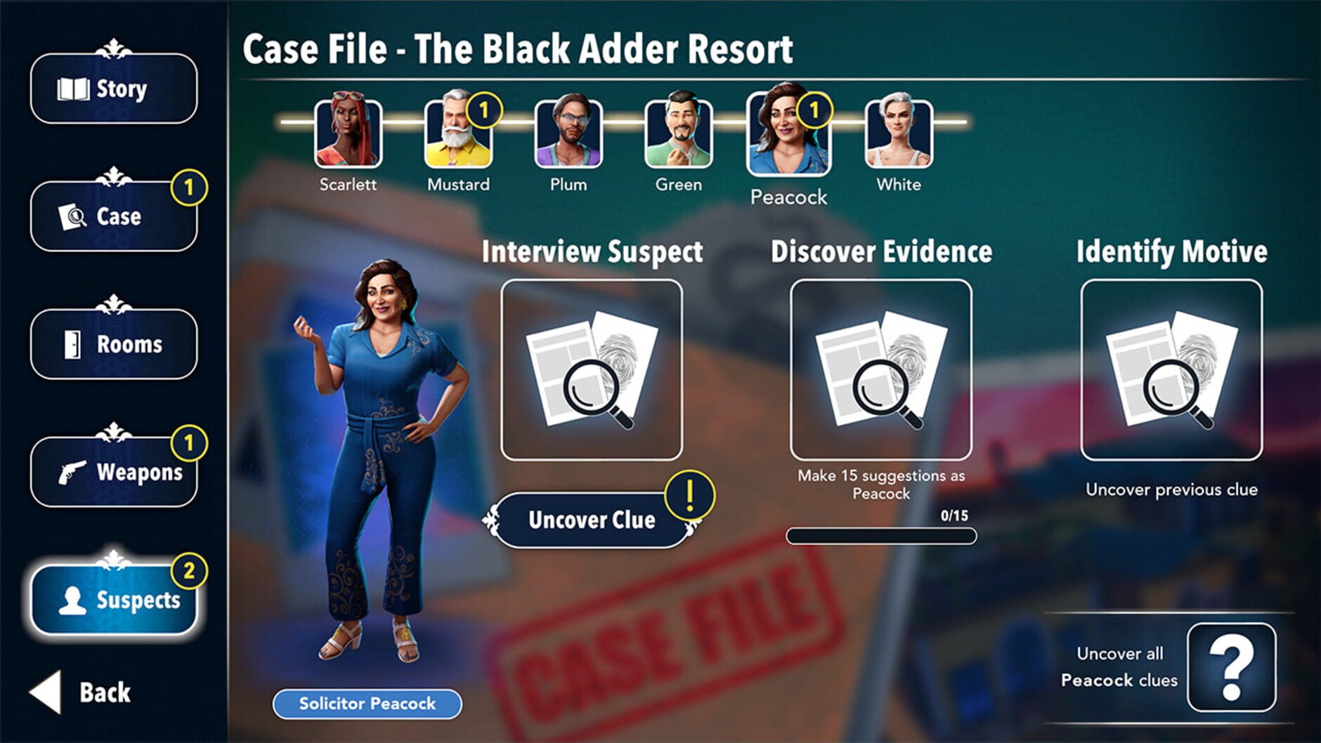 Screenshot for Clue/Cluedo: Epic Crime Collection