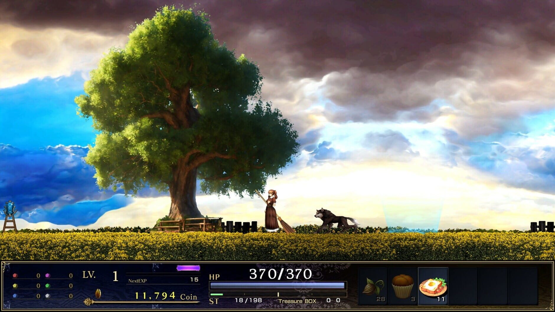 Screenshot for Astlibra Revision Gaiden: The Cave of Phantom Mist