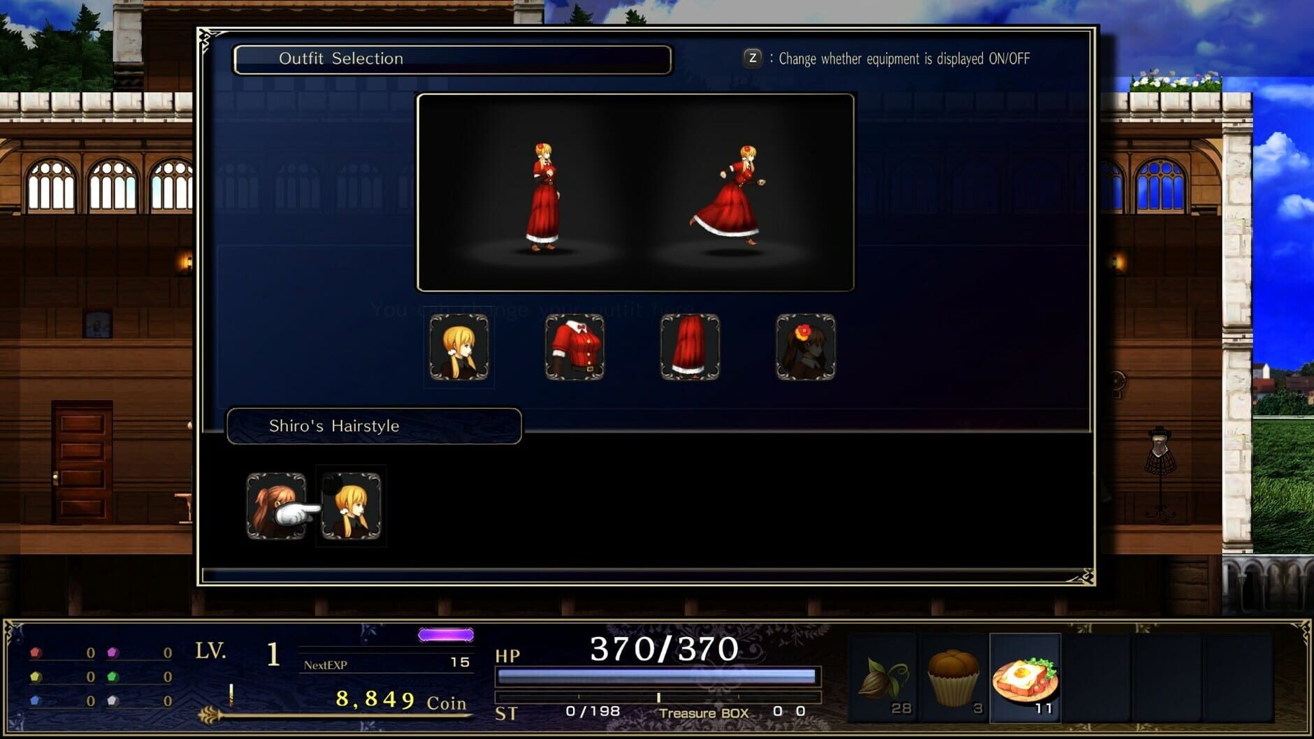 Screenshot for Astlibra Revision Gaiden: The Cave of Phantom Mist