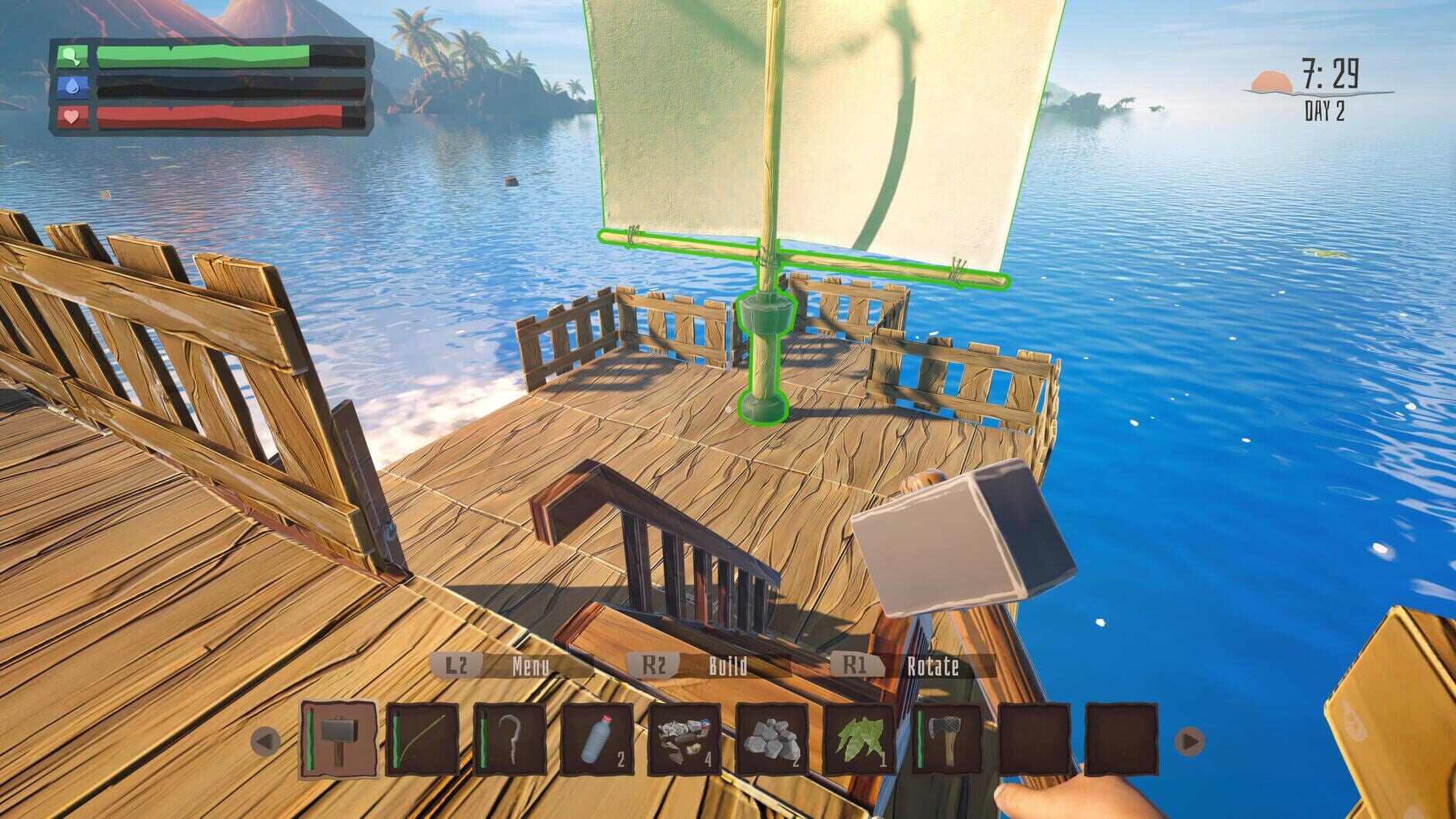 Screenshot for Survival Raft Simulator: Lost at Sea