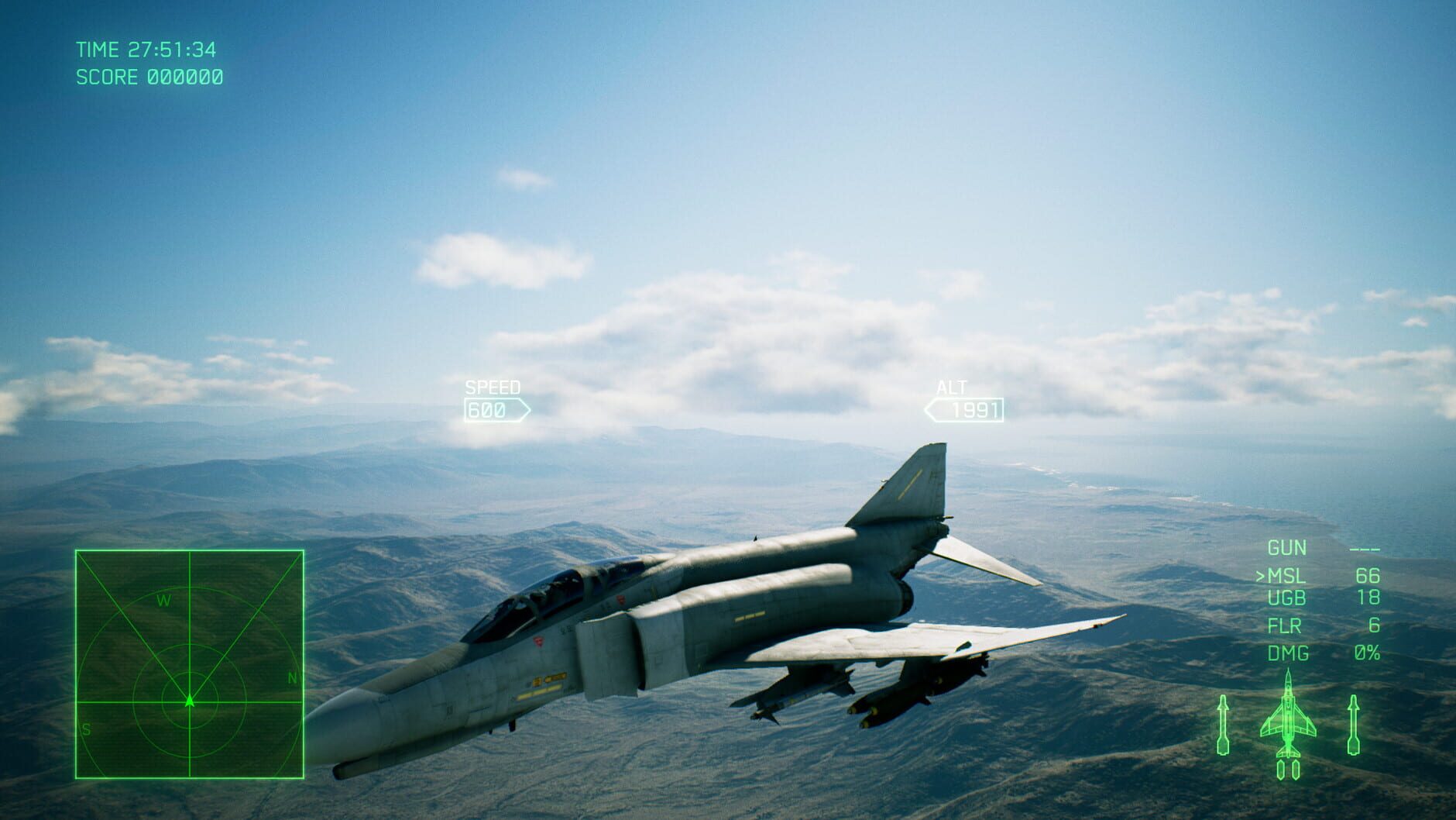 Screenshot for Ace Combat 7: Skies Unknown - F-4E Phantom II + 3 Skins