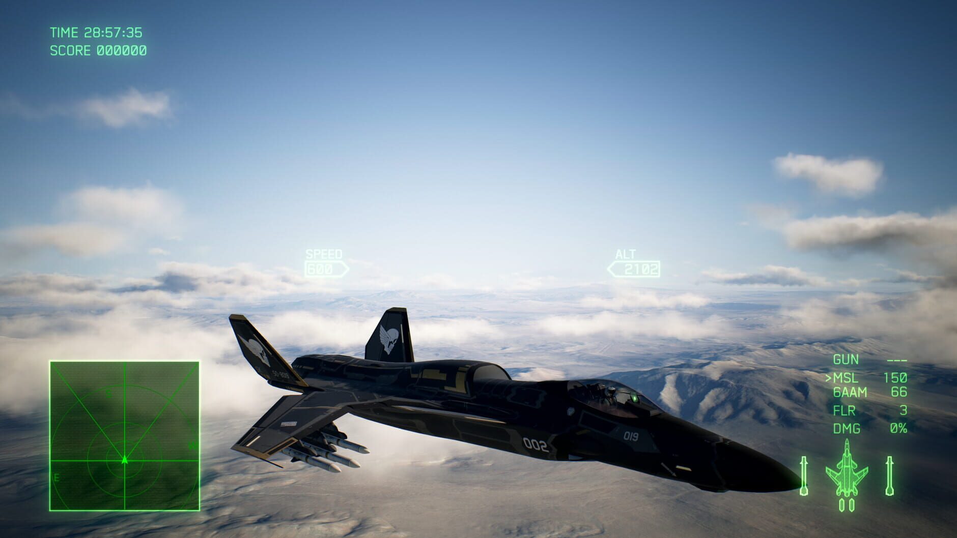 Screenshot for Ace Combat 7: Skies Unknown - ASF-X Shinden II Set
