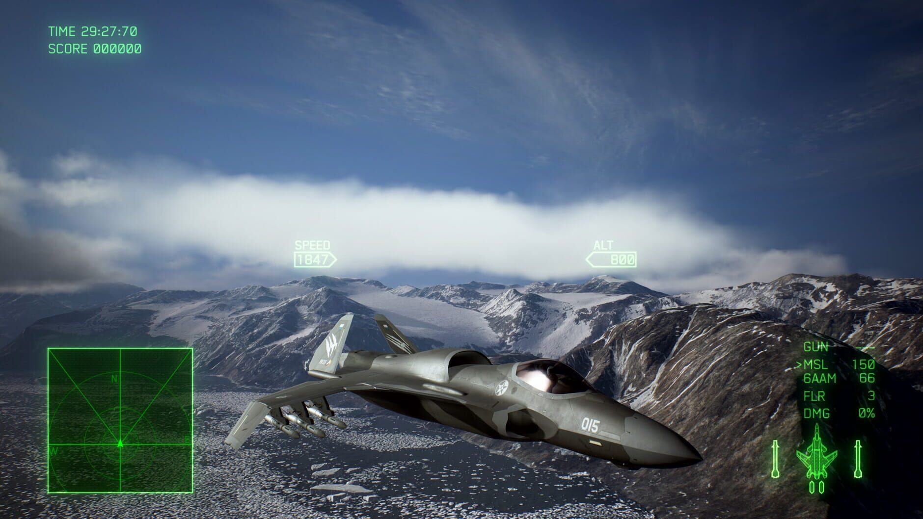 Screenshot for Ace Combat 7: Skies Unknown - ASF-X Shinden II Set