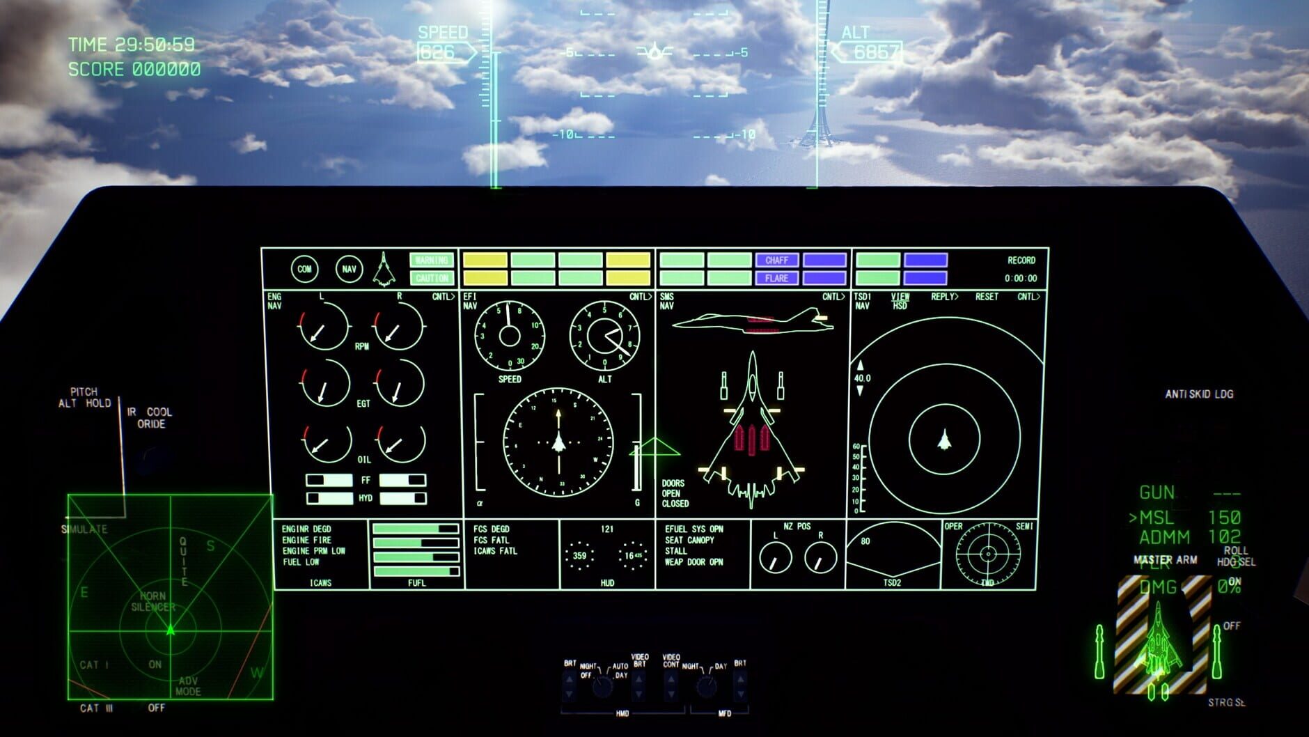 Screenshot for Ace Combat 7: Skies Unknown - CFA-44 Nosferatu Set