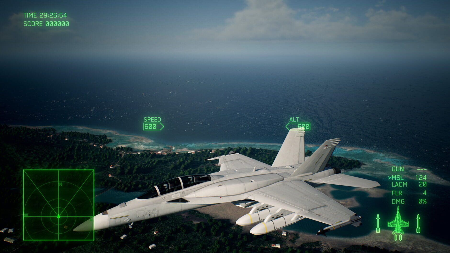 Screenshot for Ace Combat 7: Skies Unknown - F/A-18F Super Hornet Block III Set