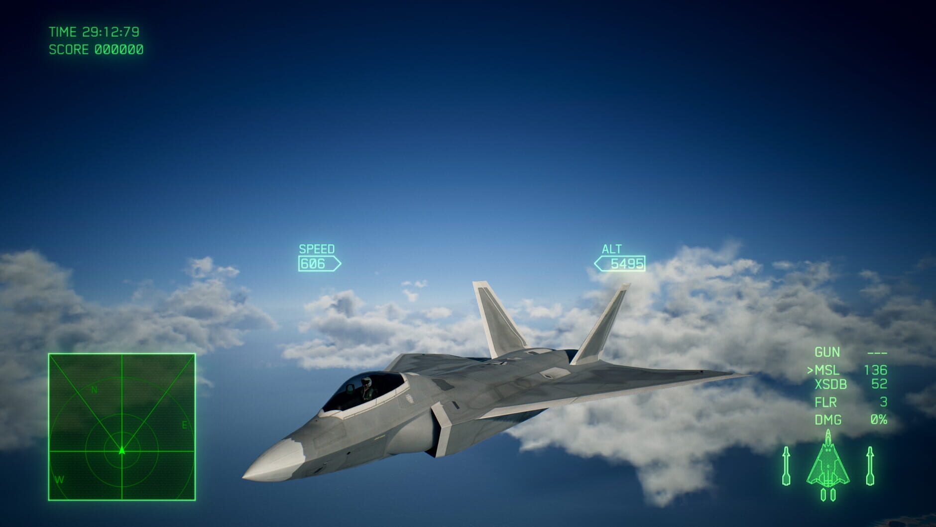 Screenshot for Ace Combat 7: Skies Unknown - FB-22 Strike Raptor Set