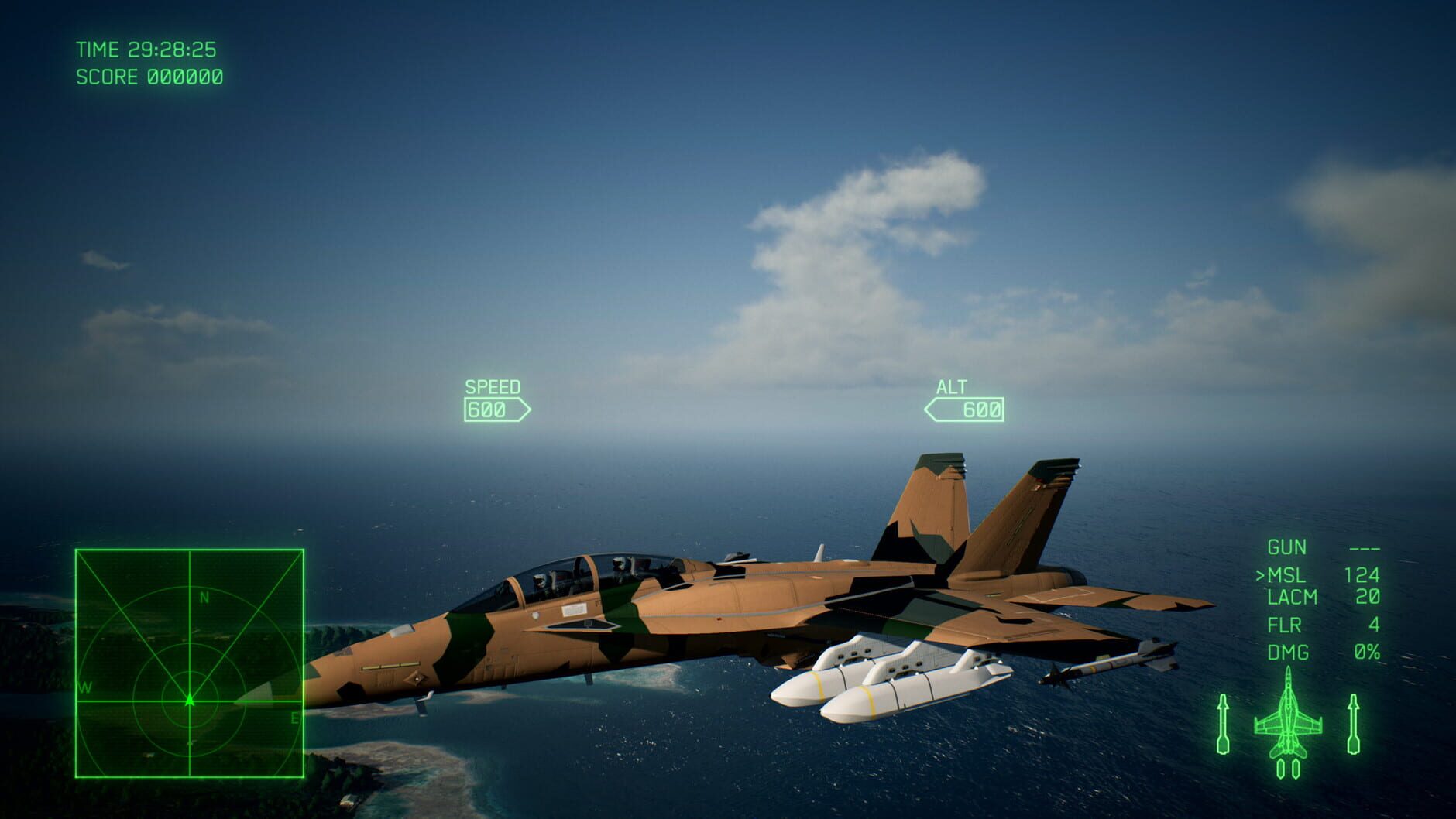 Screenshot for Ace Combat 7: Skies Unknown - F/A-18F Super Hornet Block III Set