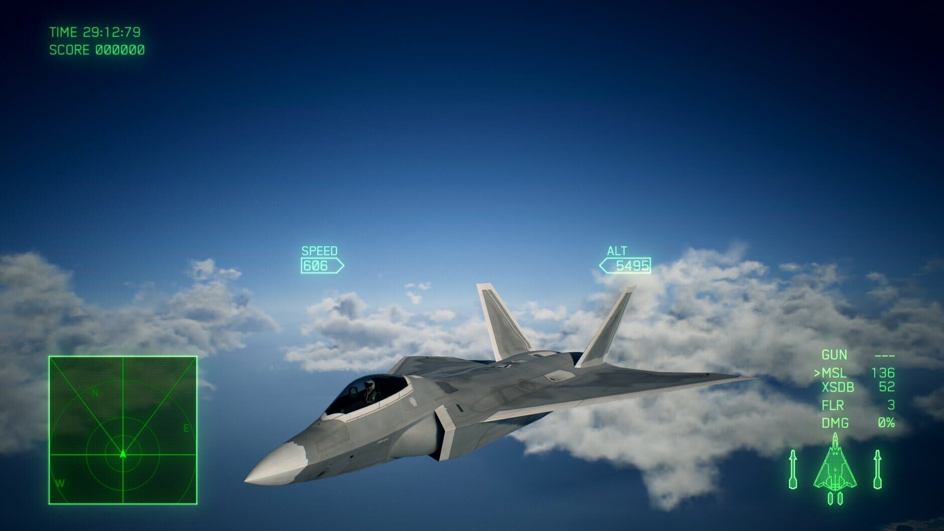 Screenshot for Ace Combat 7: Skies Unknown - FB-22 Strike Raptor Set