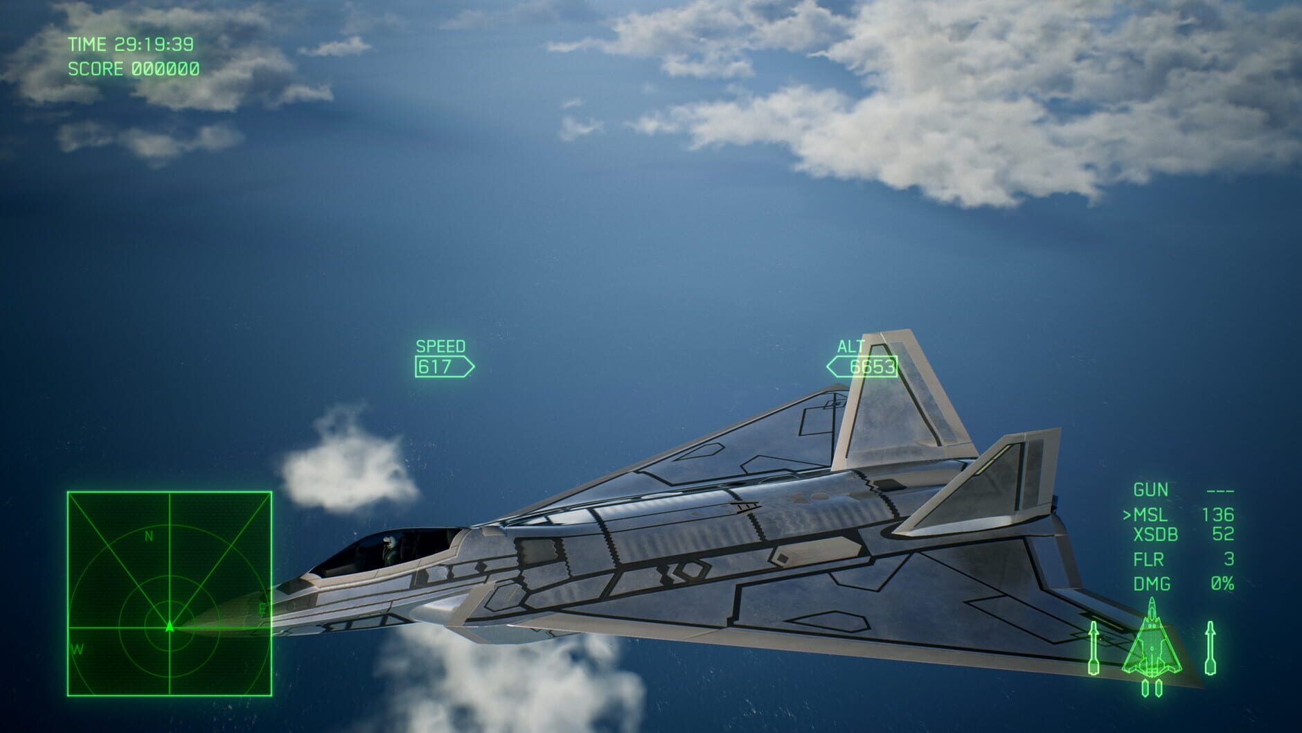 Screenshot for Ace Combat 7: Skies Unknown - FB-22 Strike Raptor Set