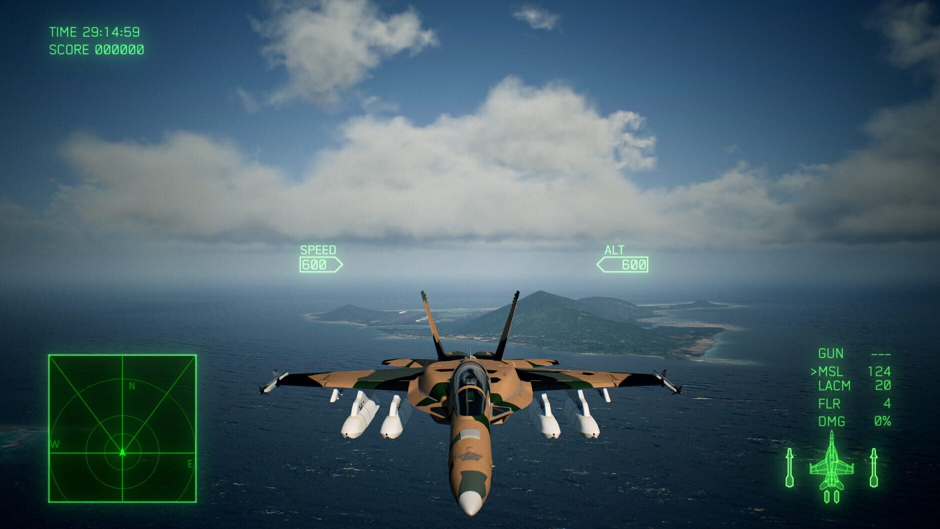 Screenshot for Ace Combat 7: Skies Unknown - F/A-18F Super Hornet Block III Set