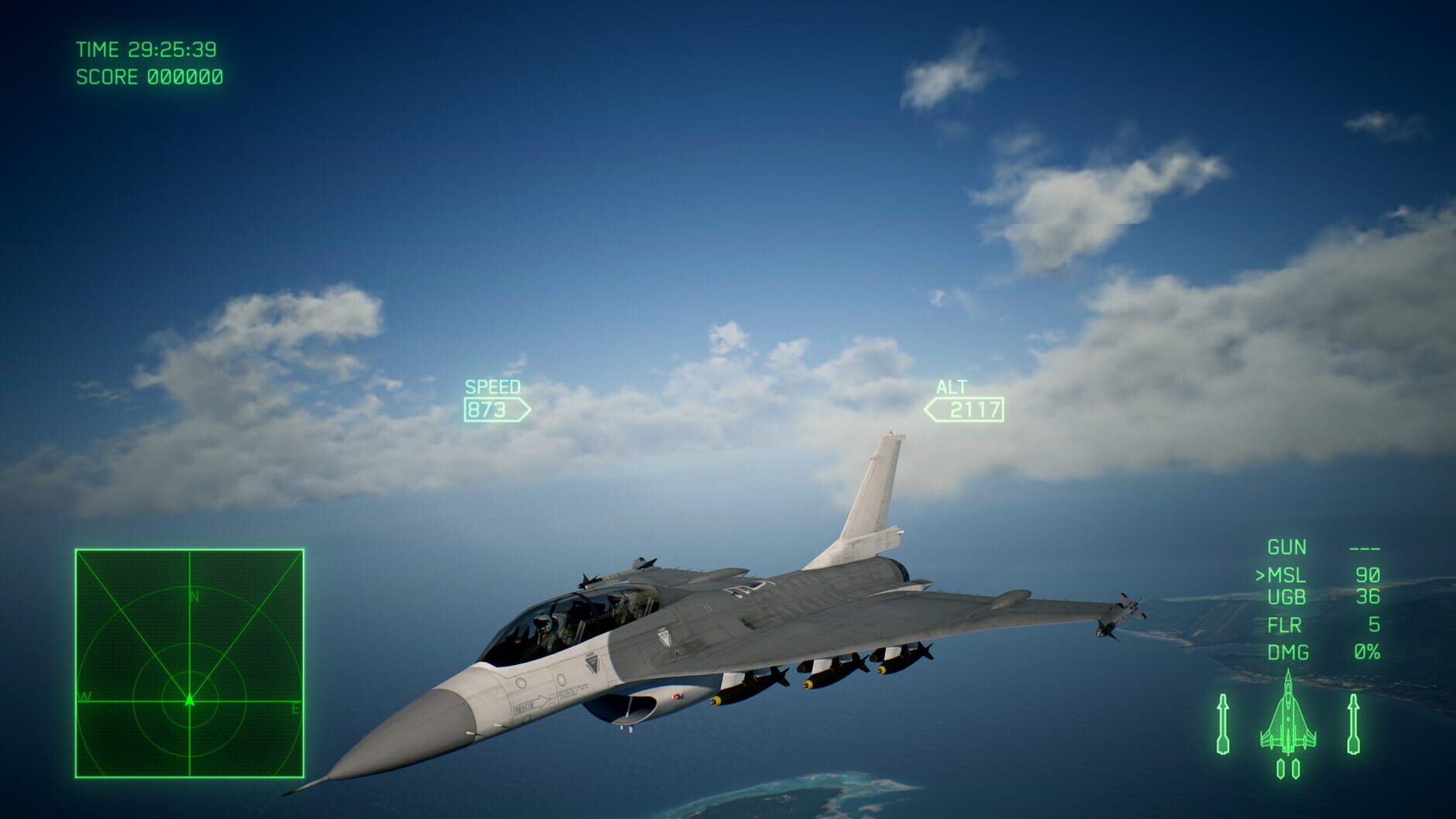 Screenshot for Ace Combat 7: Skies Unknown - F-16XL Set