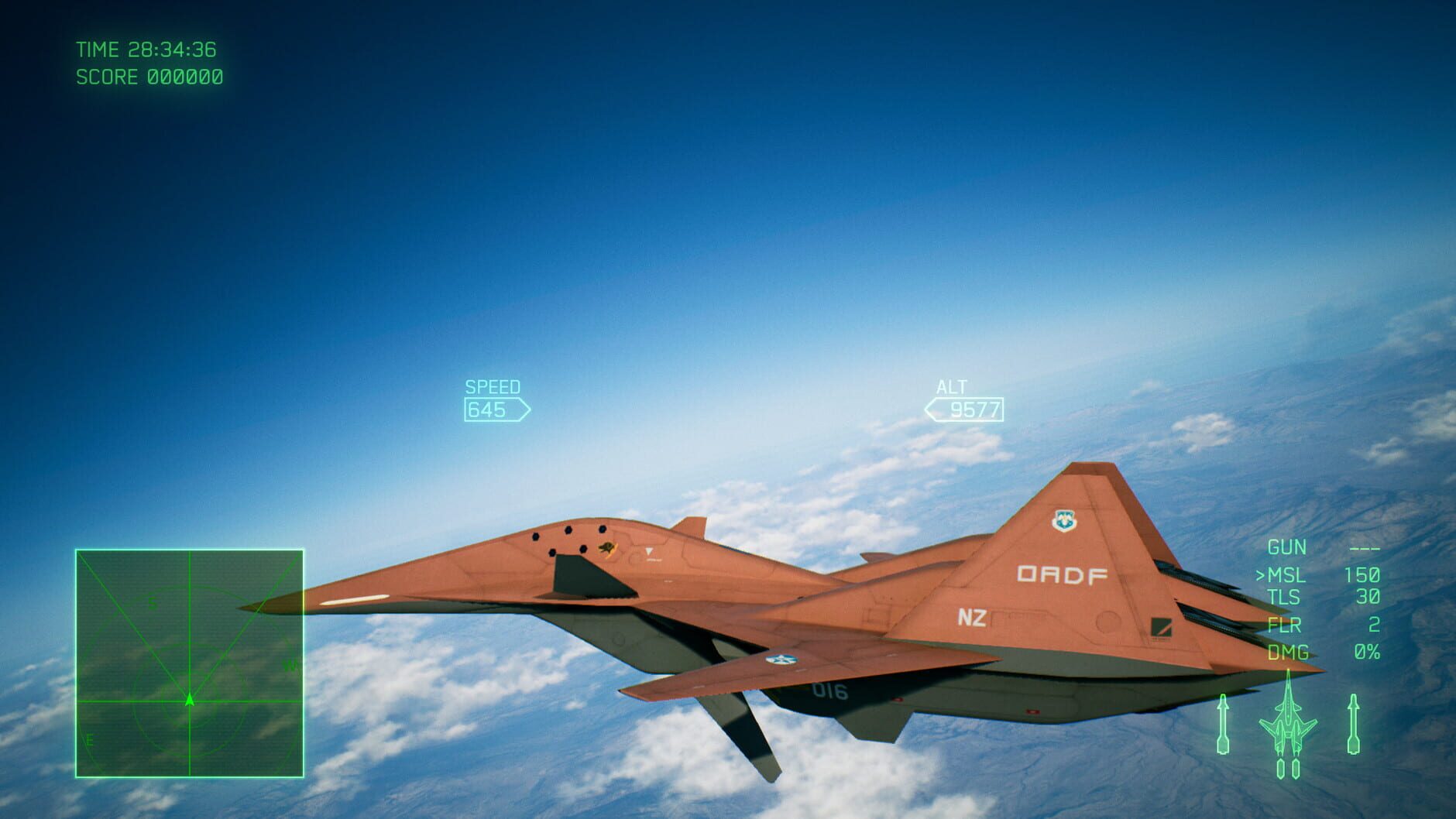 Screenshot for Ace Combat 7: Skies Unknown - ADF-01 FALKEN Set
