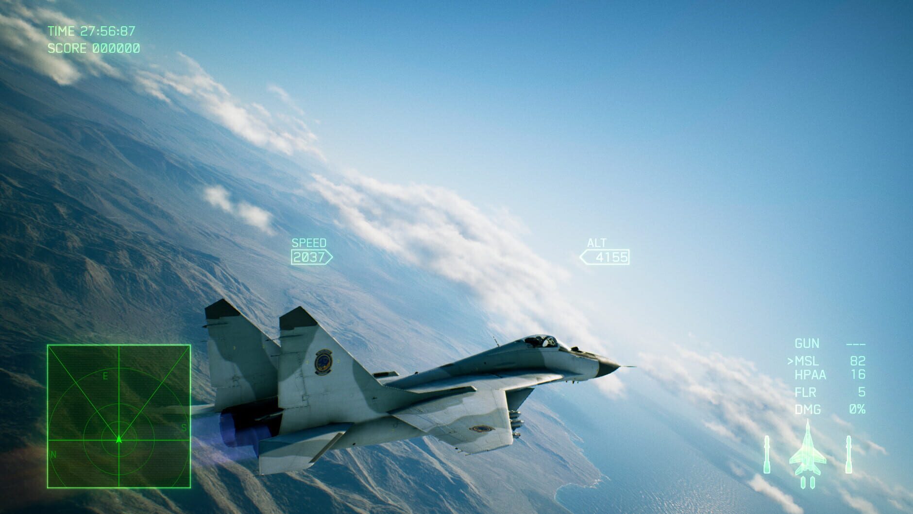 Screenshot for Ace Combat 7: Skies Unknown - ADF-01 FALKEN Set