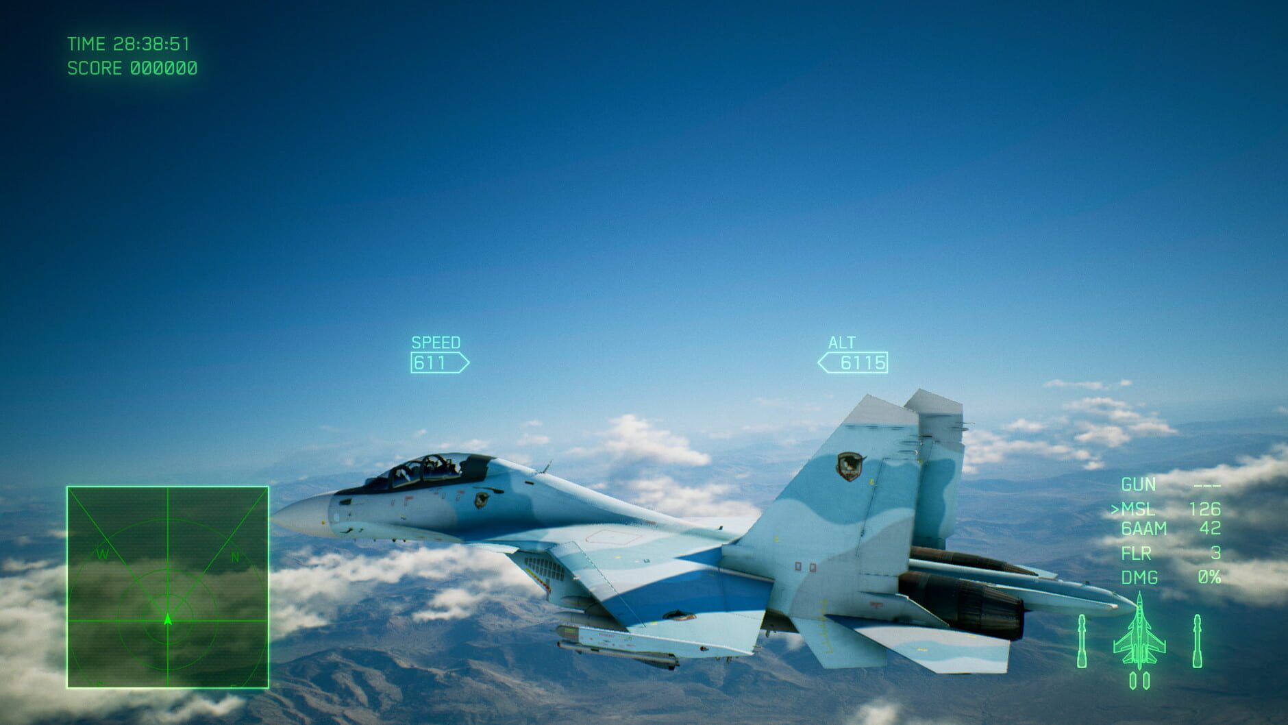 Screenshot for Ace Combat 7: Skies Unknown - ADF-01 FALKEN Set
