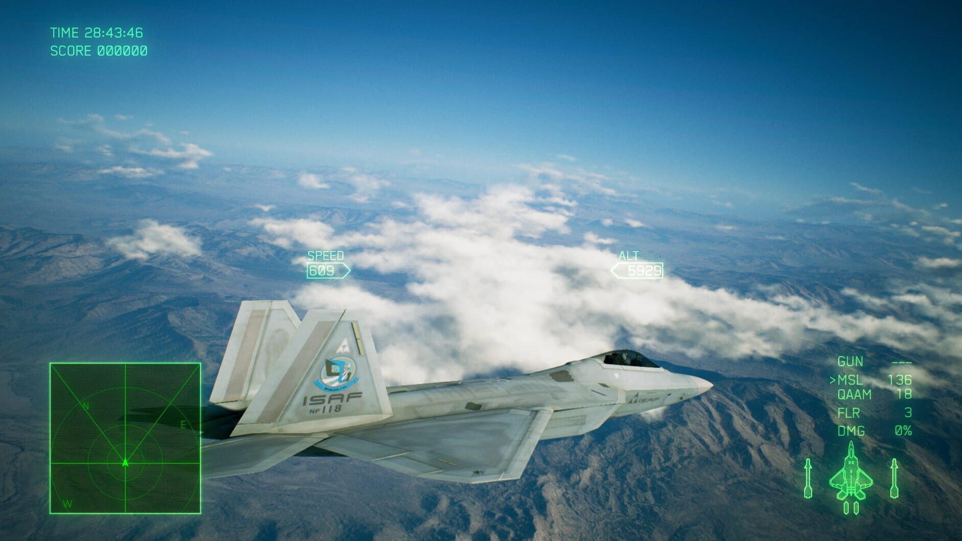 Screenshot for Ace Combat 7: Skies Unknown - ADF-11F Raven Set