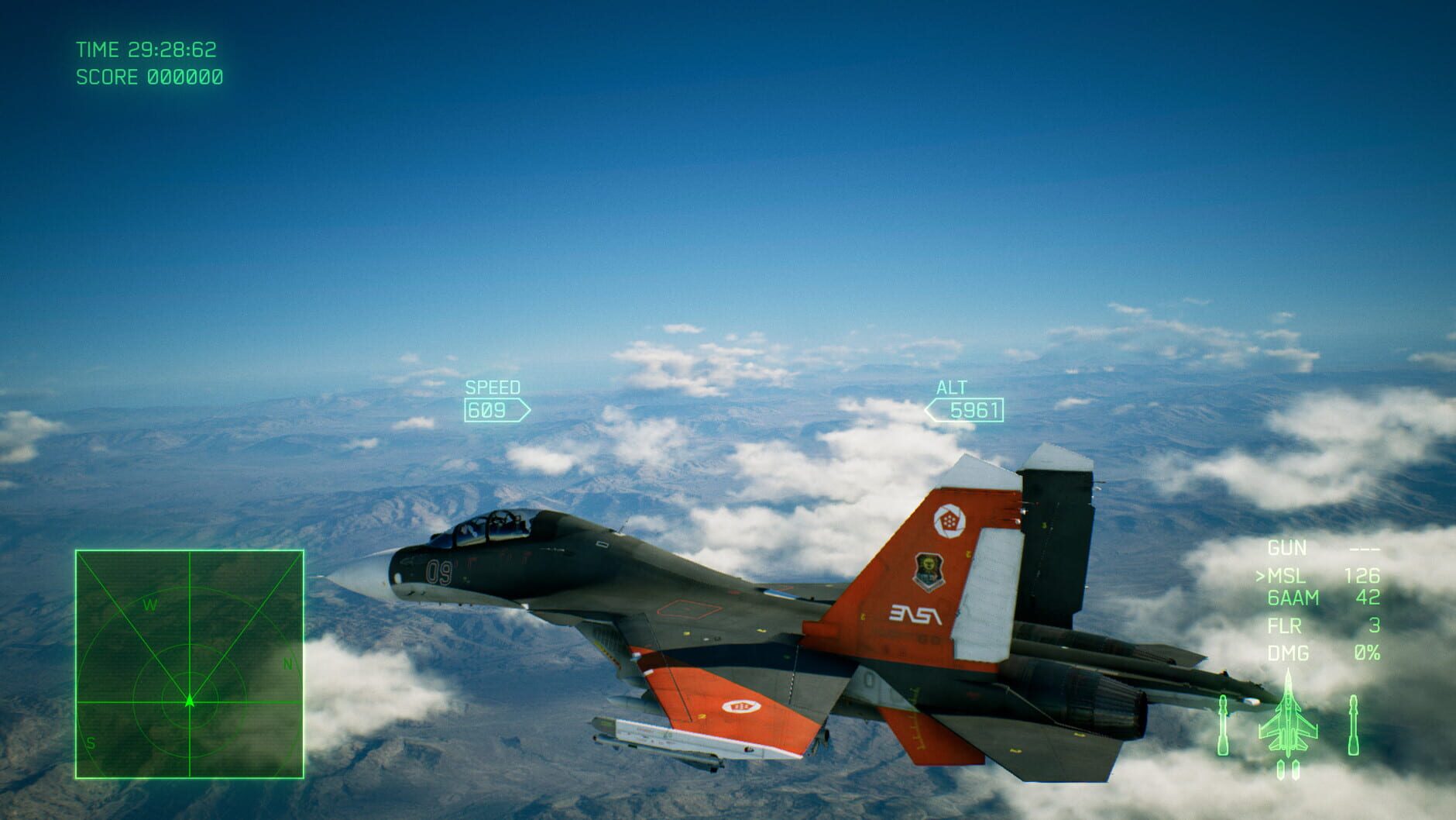 Screenshot for Ace Combat 7: Skies Unknown - ADFX-01 Morgan Set