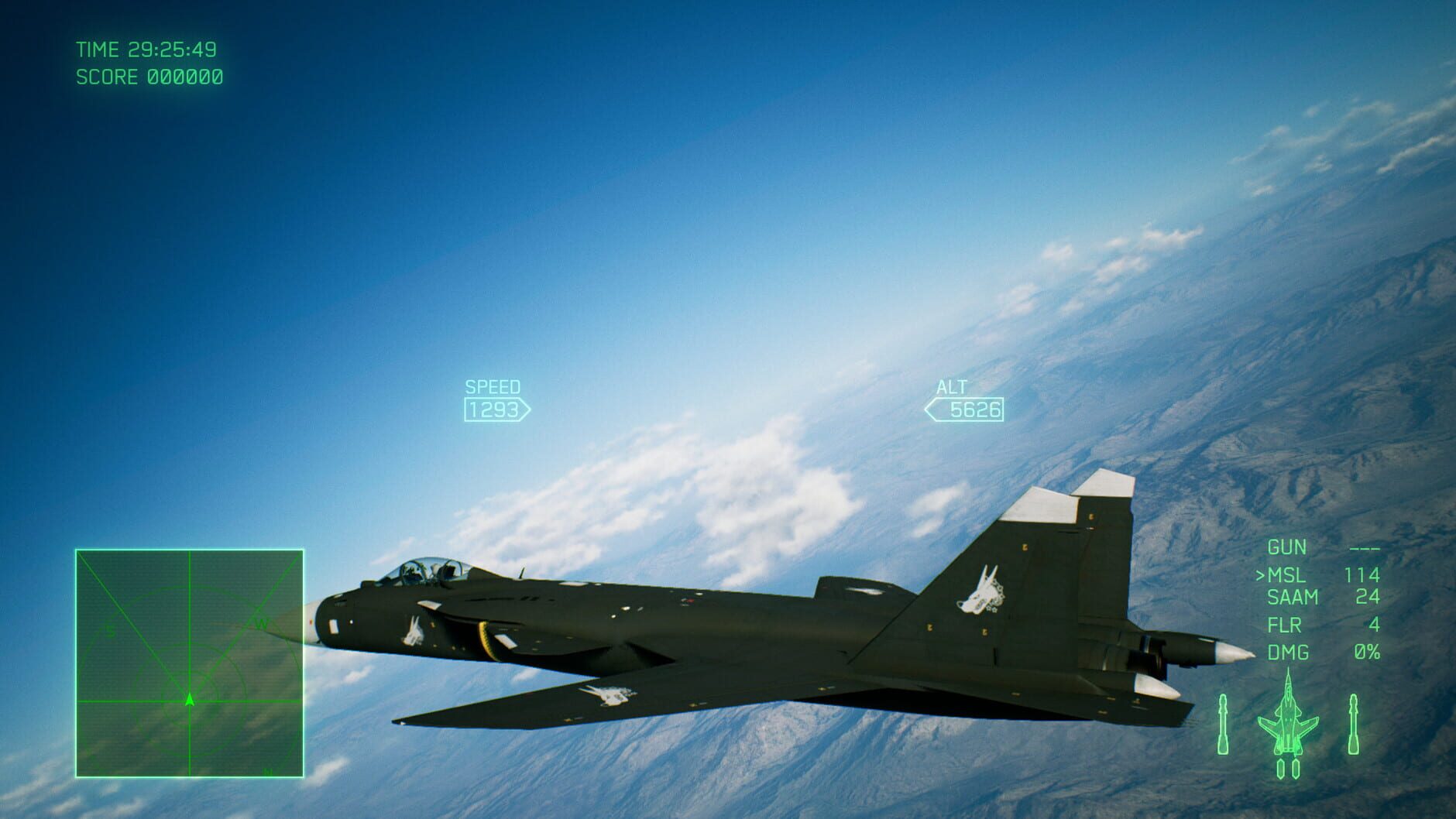 Screenshot for Ace Combat 7: Skies Unknown - ADFX-01 Morgan Set