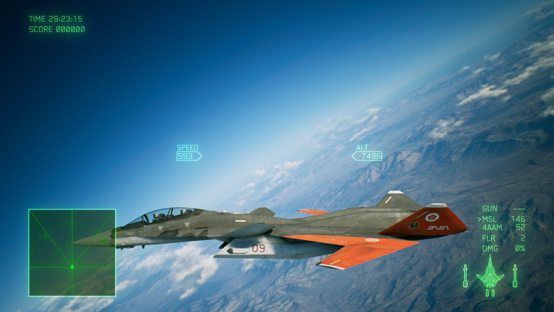 Screenshot for Ace Combat 7: Skies Unknown - ADFX-01 Morgan Set