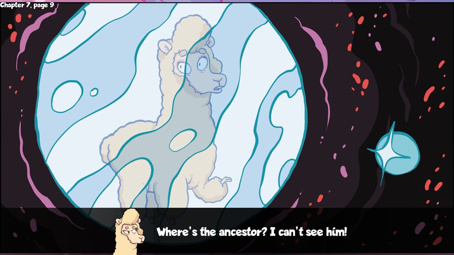 Screenshot for Alpaca Wonders Why