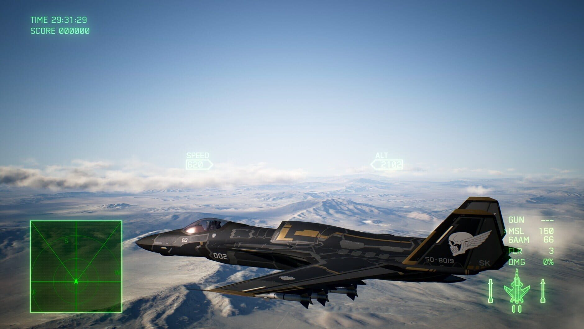 Screenshot for Ace Combat 7: Skies Unknown - ASF-X Shinden II Set