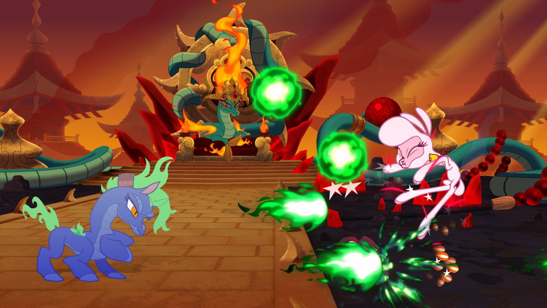 Screenshot for Them's Fightin' Herds: Baihe