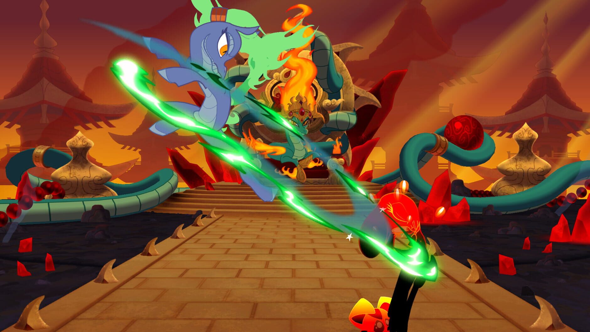 Screenshot for Them's Fightin' Herds: Baihe