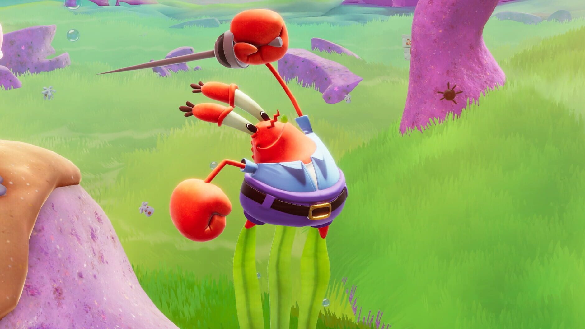 Screenshot for Nickelodeon All-Star Brawl 2: Mr. Krabs Brawl Pack